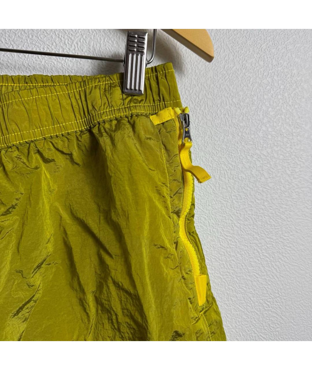 STONE ISLAND Желтые шорты, фото 5