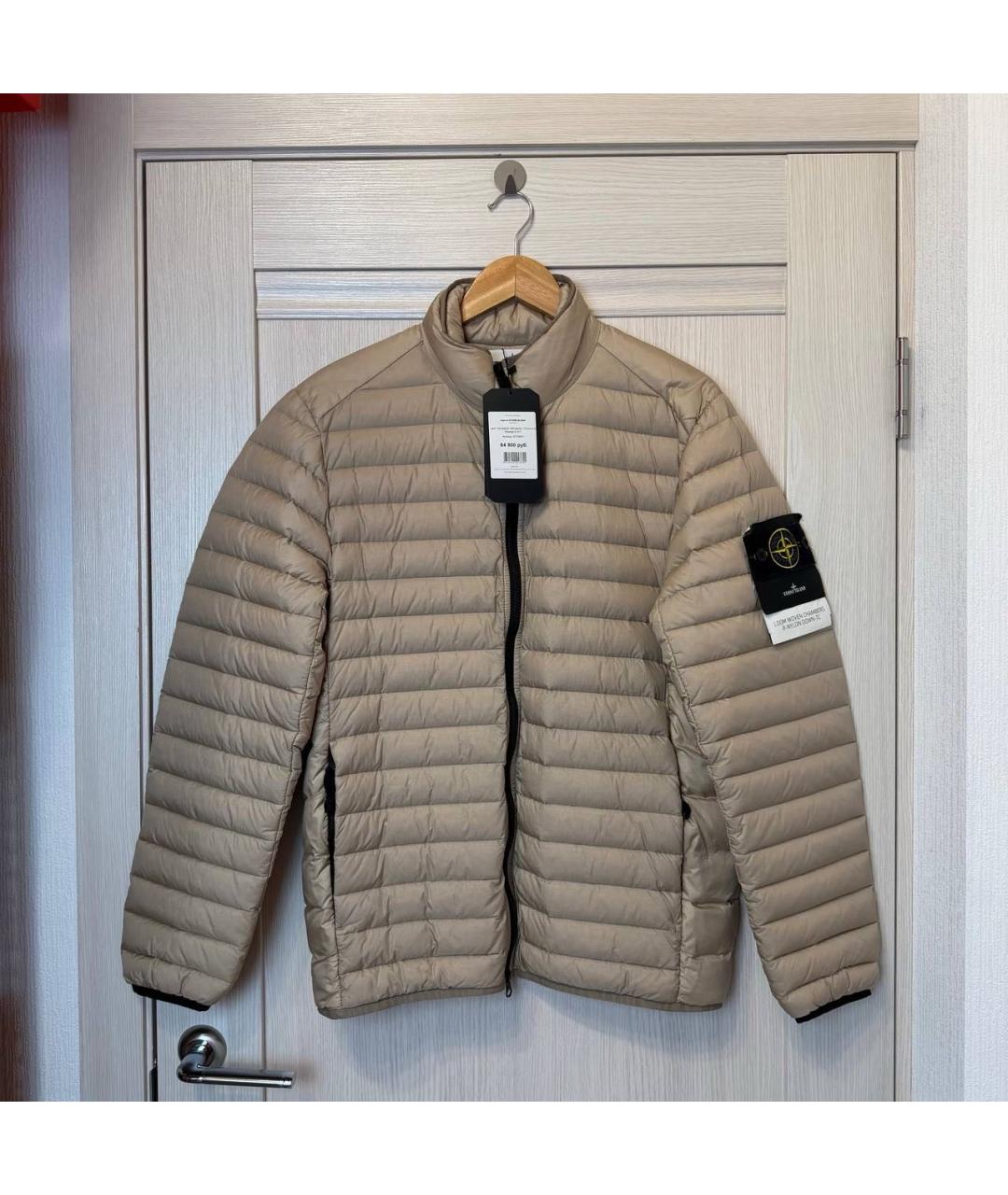 STONE ISLAND Бежевая куртка, фото 6