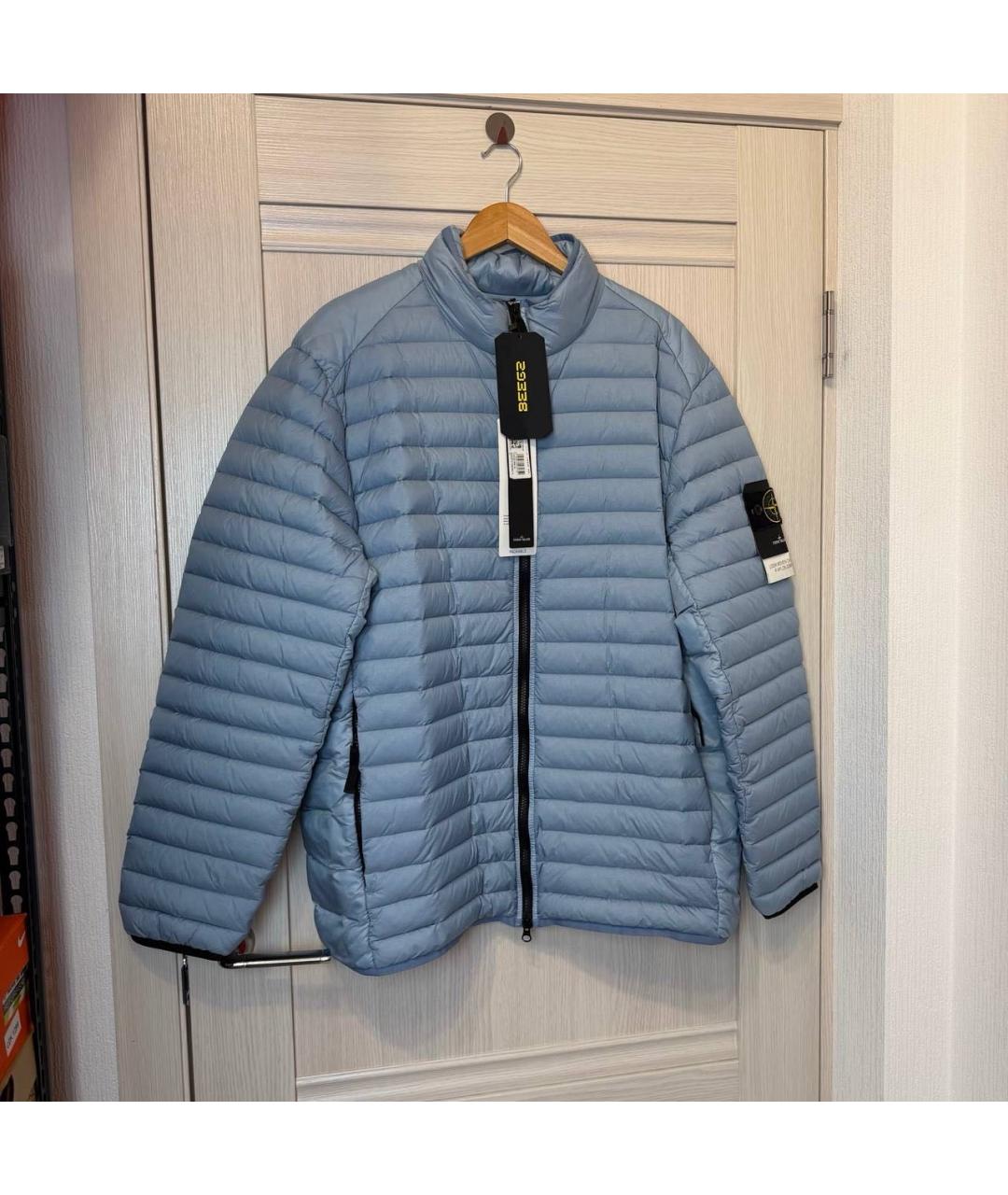 STONE ISLAND Голубая куртка, фото 2