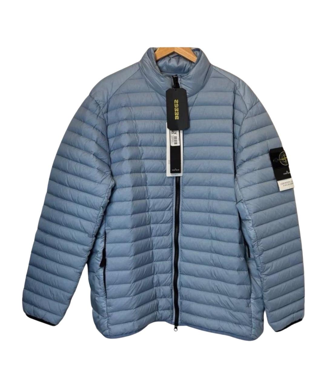 STONE ISLAND Голубая куртка, фото 1