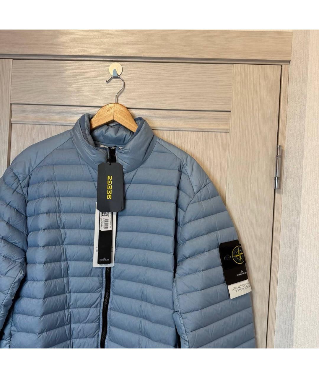 STONE ISLAND Голубая куртка, фото 3