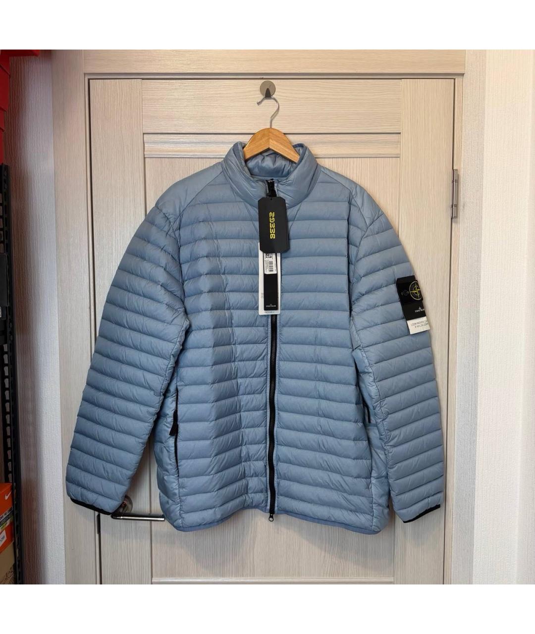 STONE ISLAND Голубая куртка, фото 6