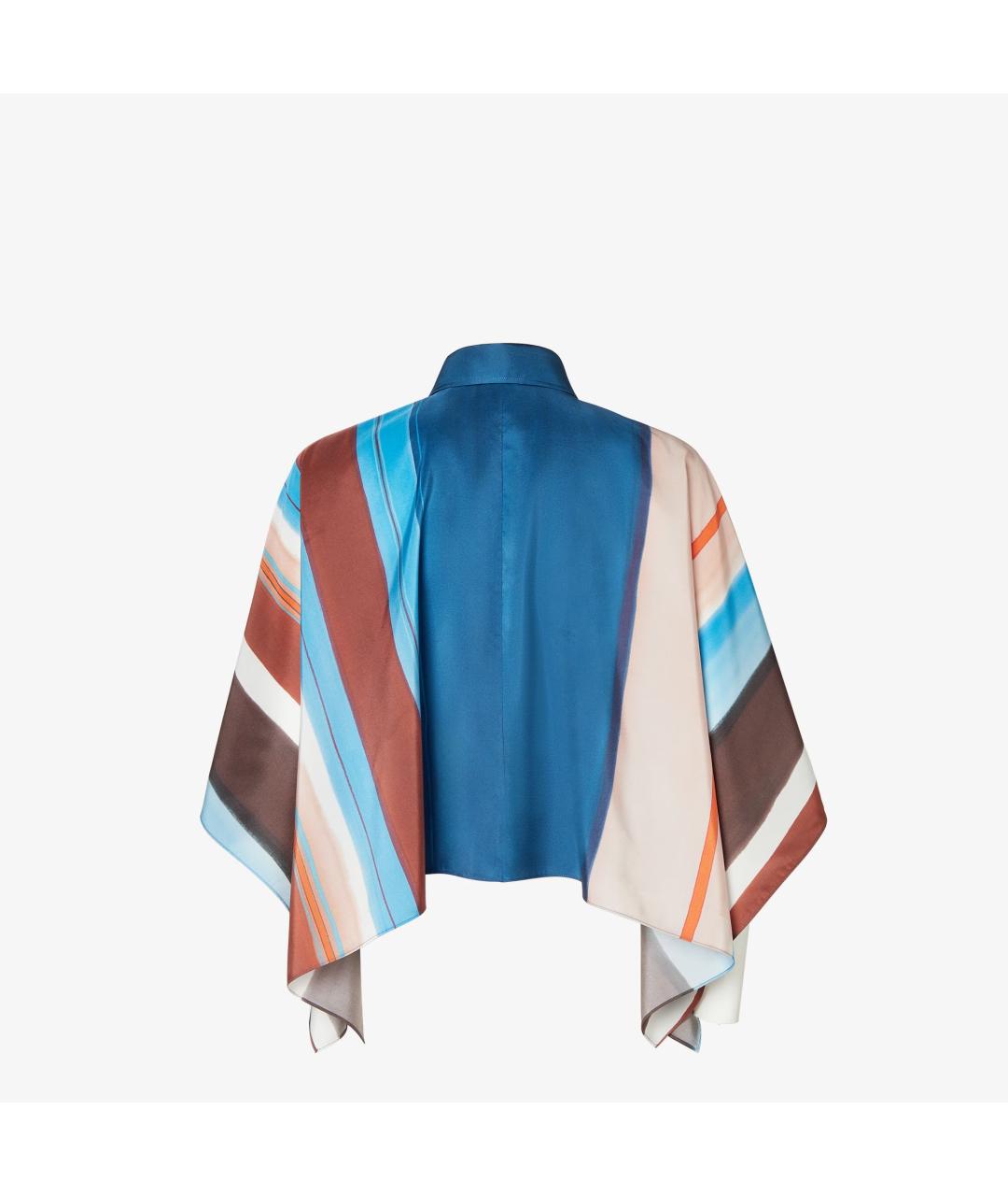 FENDI Мульти шелковая рубашка, фото 2