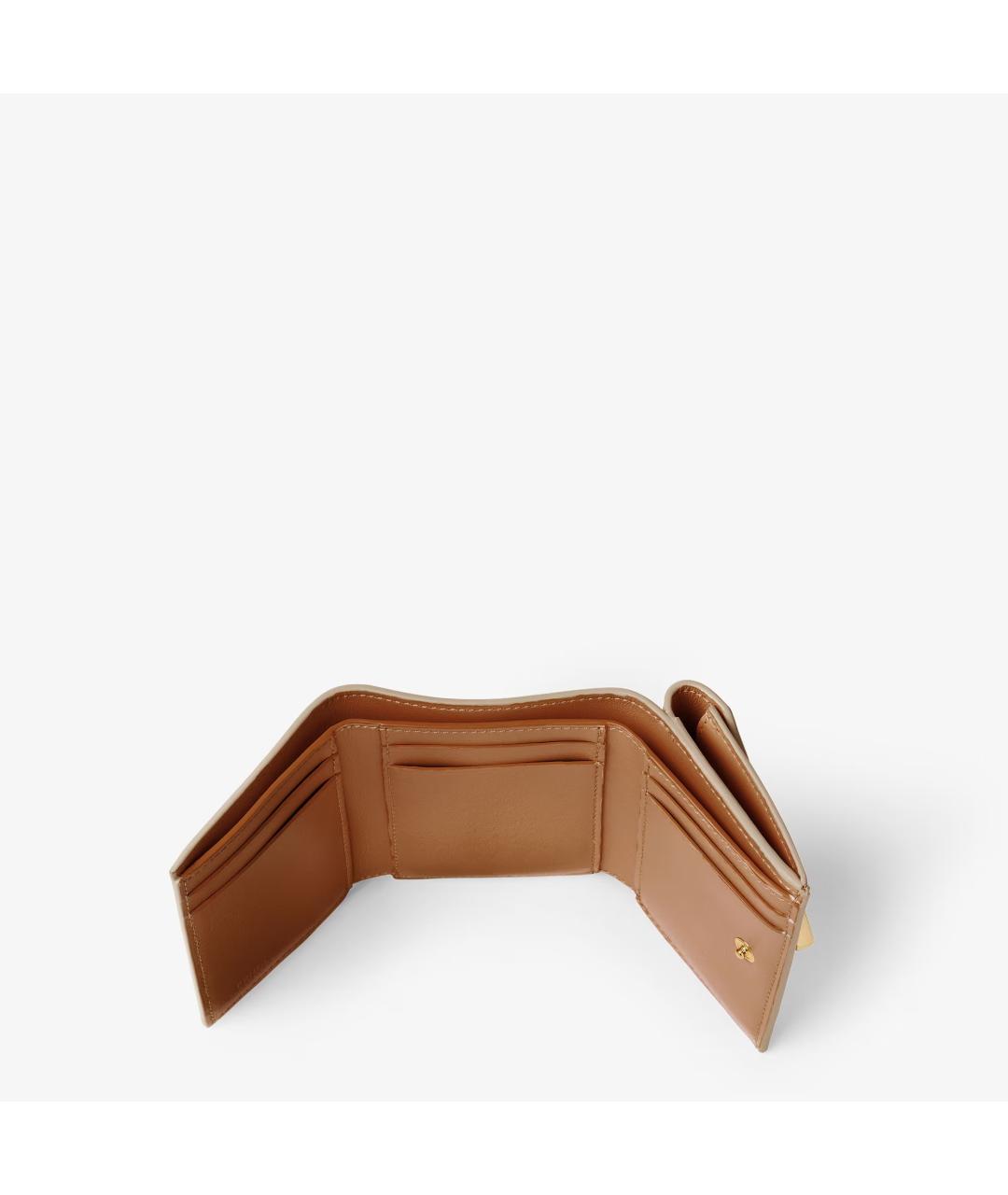 FENDI Коричневый кожаный кошелек, фото 4