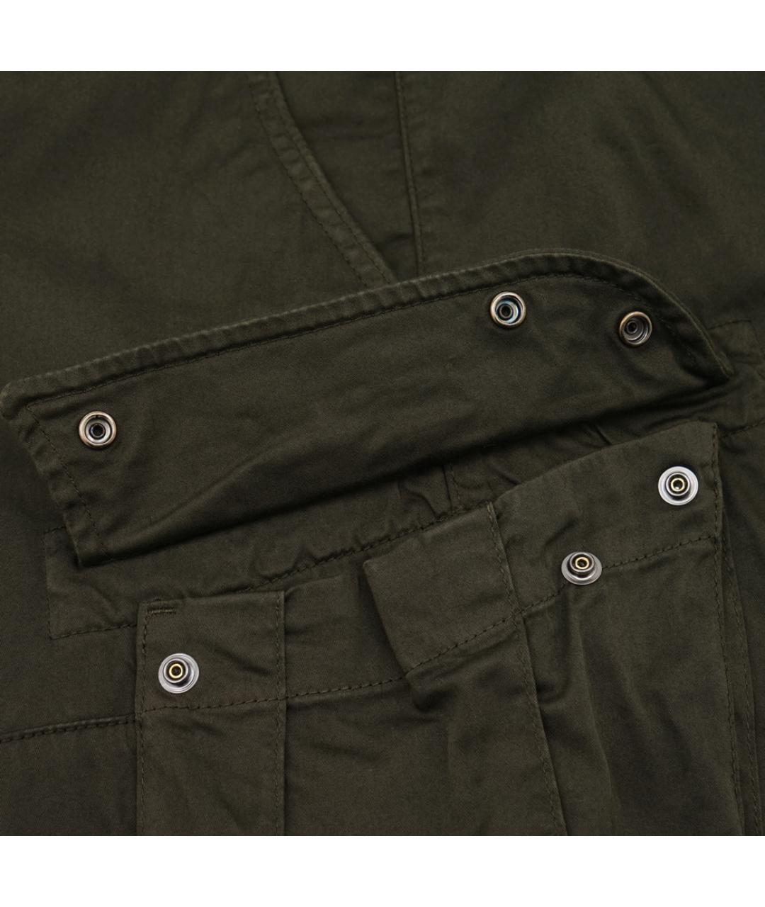 CP COMPANY Хаки хлопко-эластановые шорты, фото 6