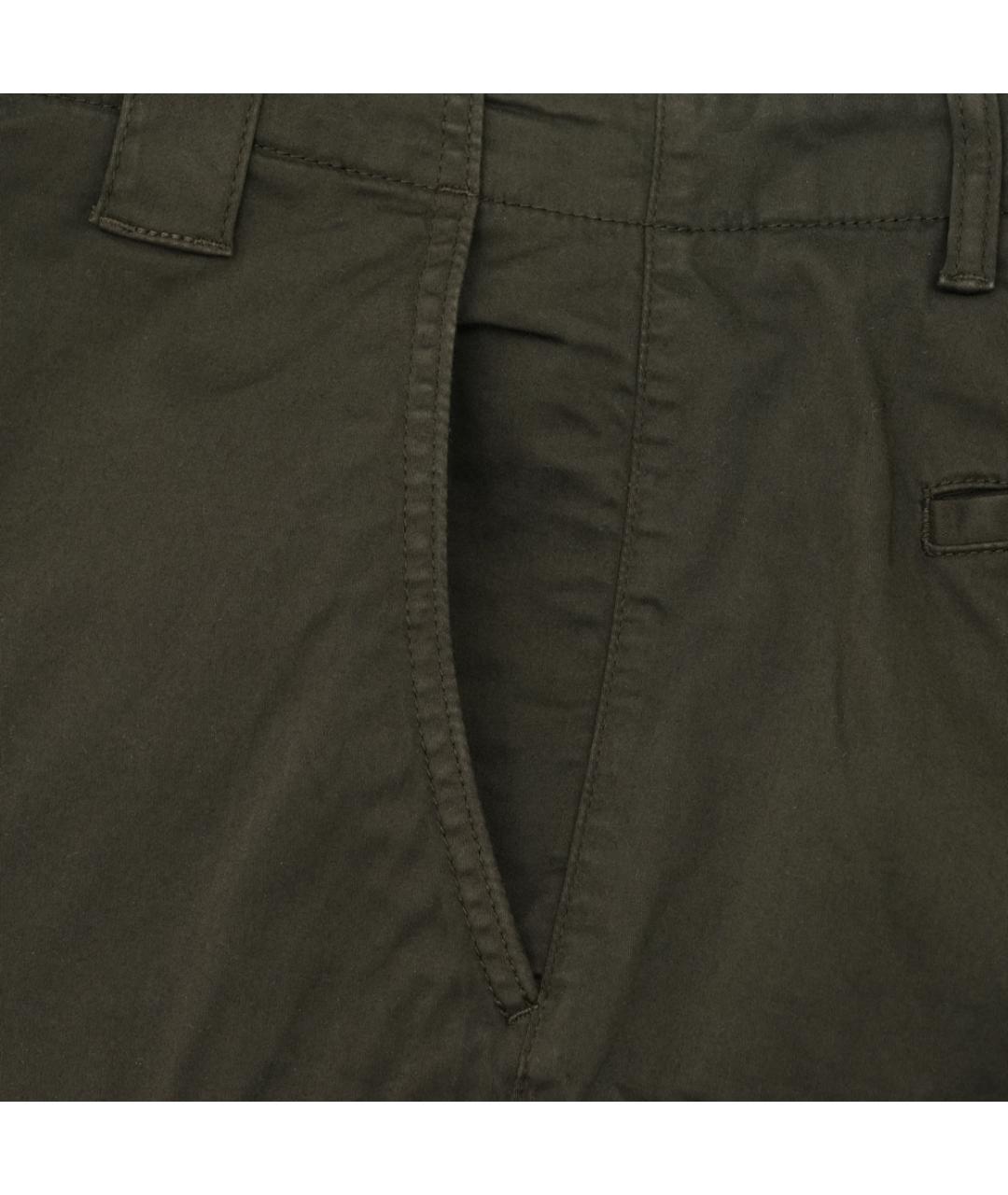 CP COMPANY Хаки хлопко-эластановые шорты, фото 3