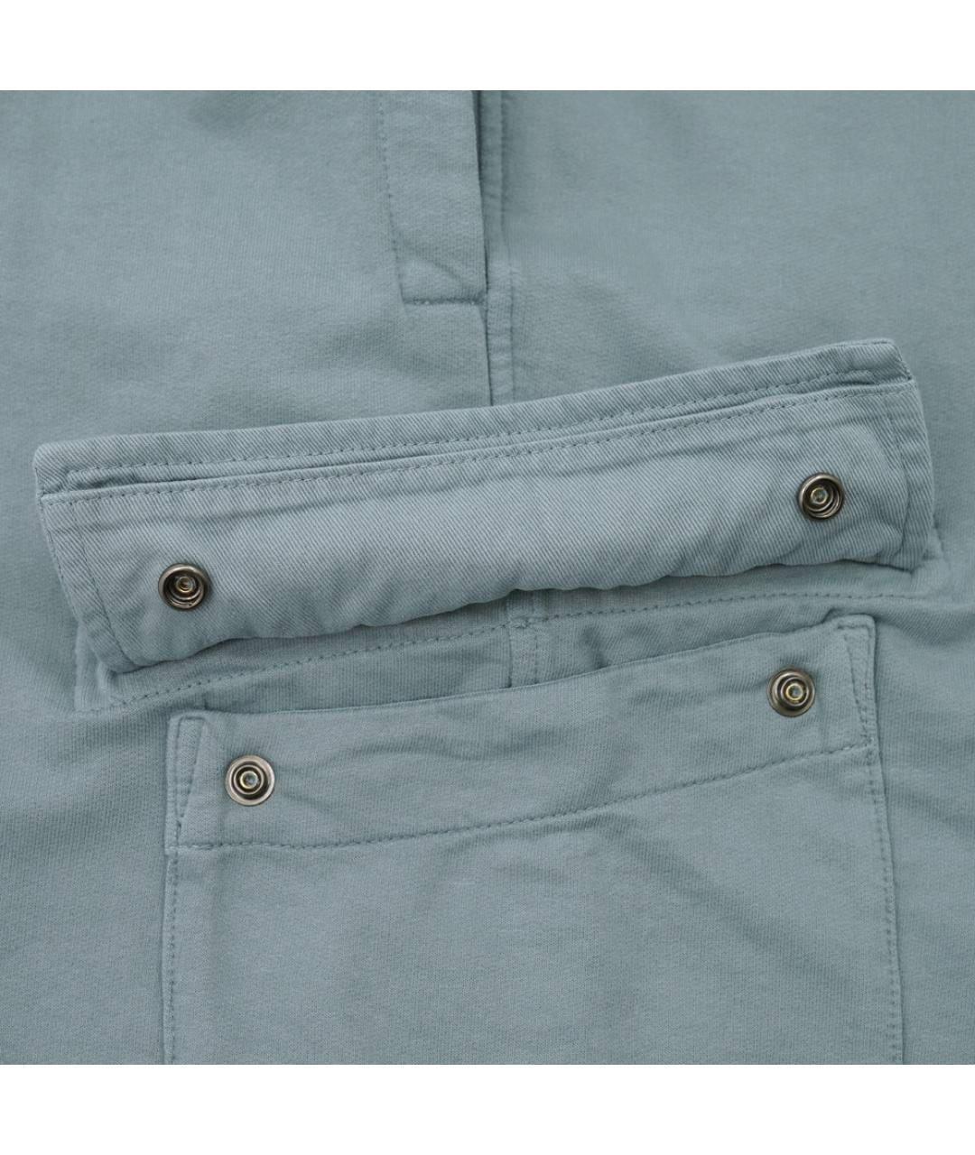 CP COMPANY Голубые хлопковые шорты, фото 5