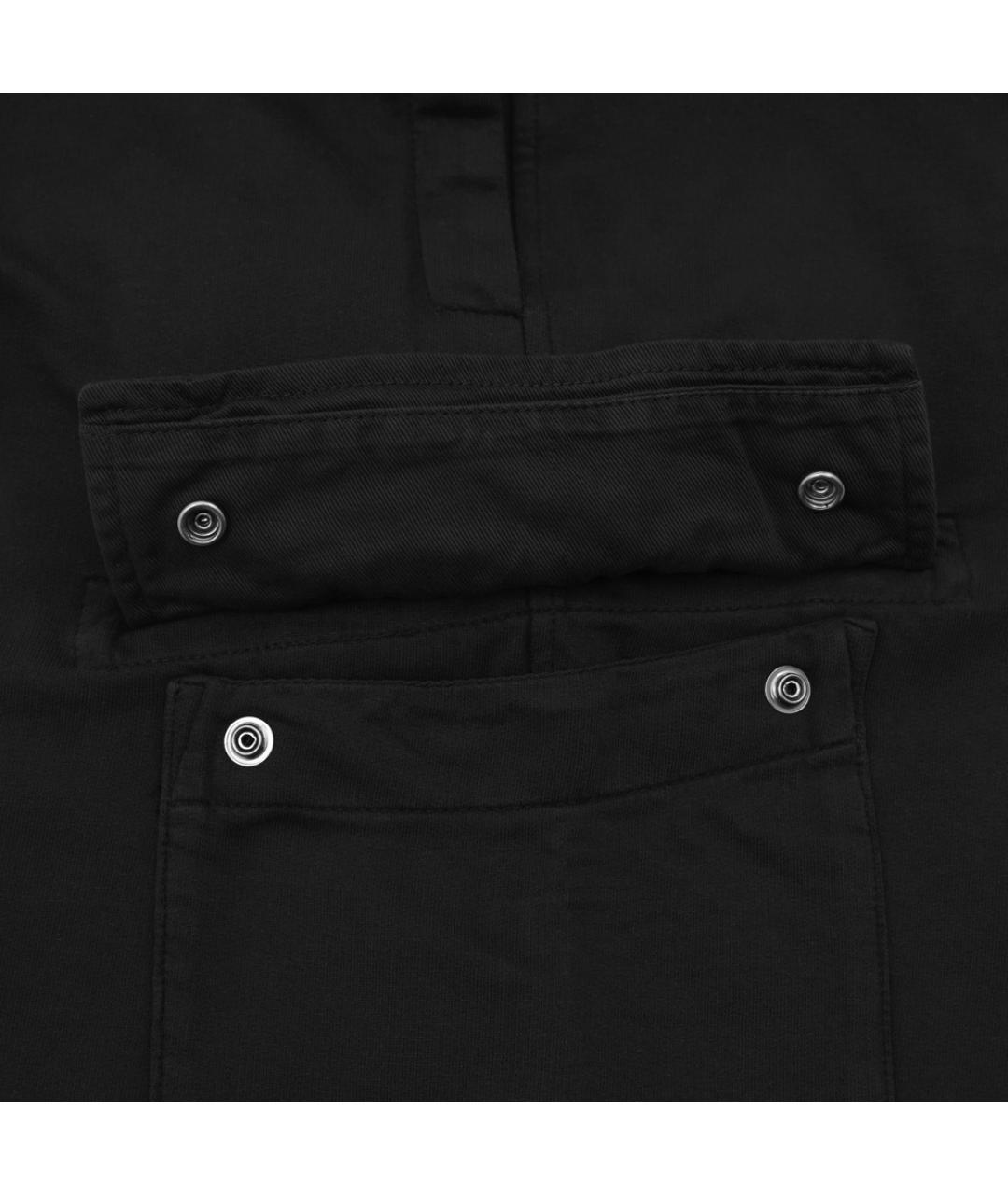CP COMPANY Черные хлопковые шорты, фото 5