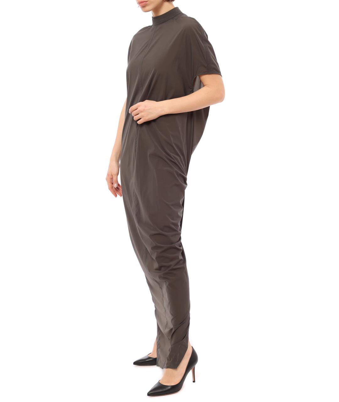 RICK OWENS Коричневое повседневное платье, фото 4