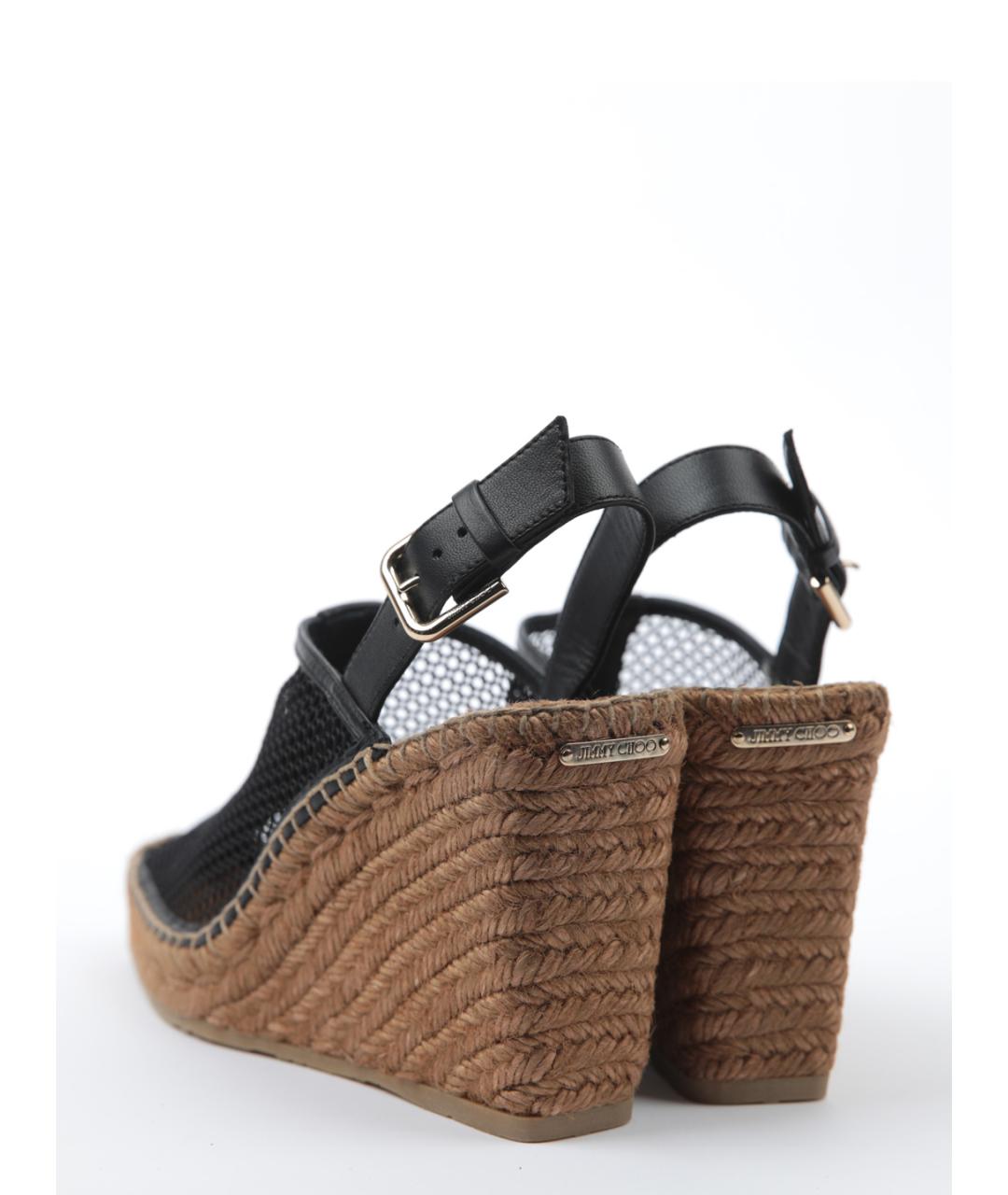 JIMMY CHOO Черные босоножки, фото 3