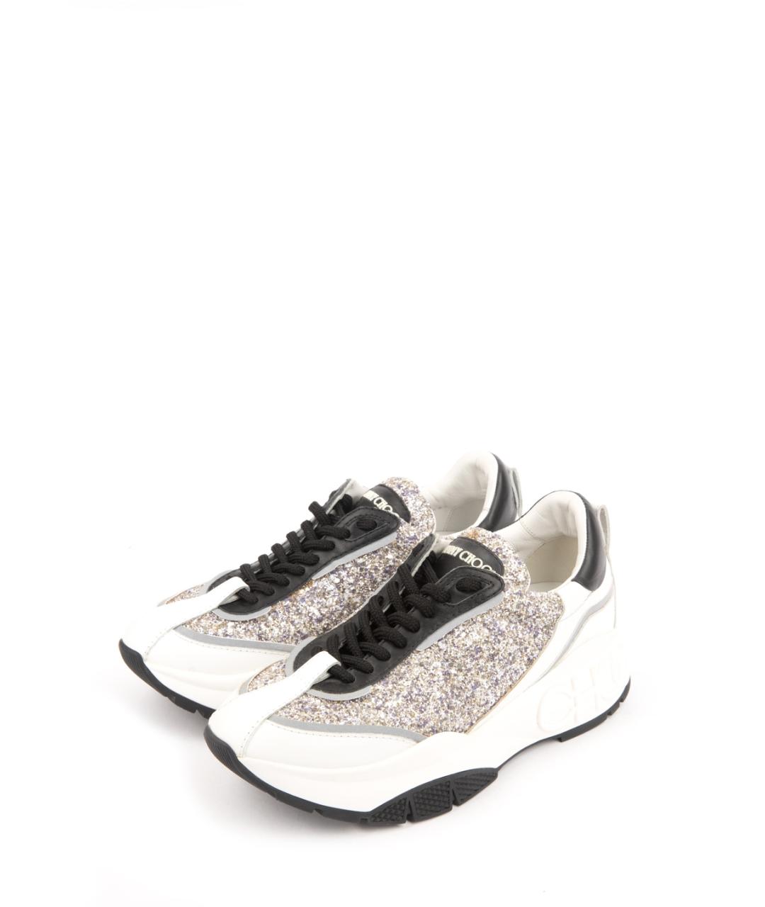 JIMMY CHOO Кожаные кроссовки, фото 3