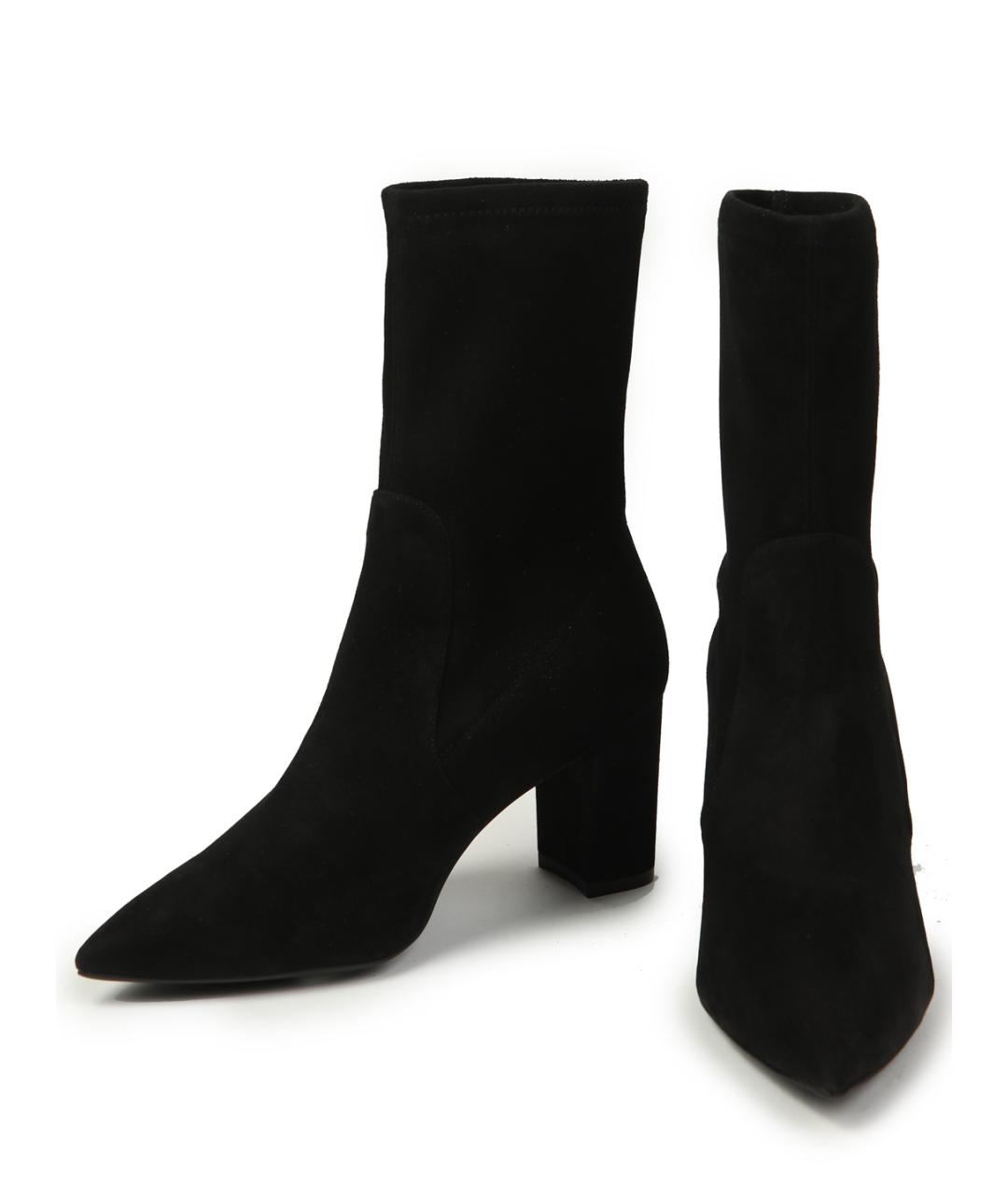 STUART WEITZMAN Черные ботильоны, фото 4