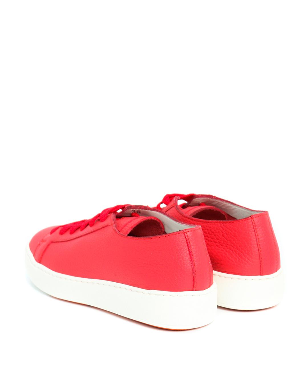 SANTONI Кожаные кеды, фото 5