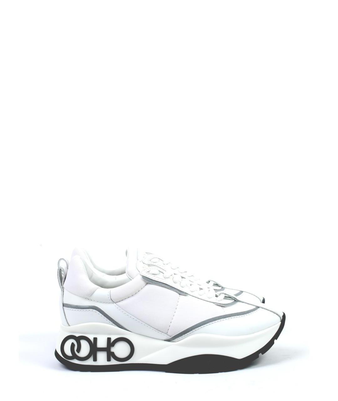 JIMMY CHOO Белые кроссовки, фото 1