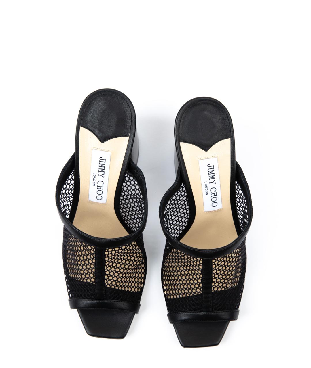 JIMMY CHOO Кожаные сабо, фото 2
