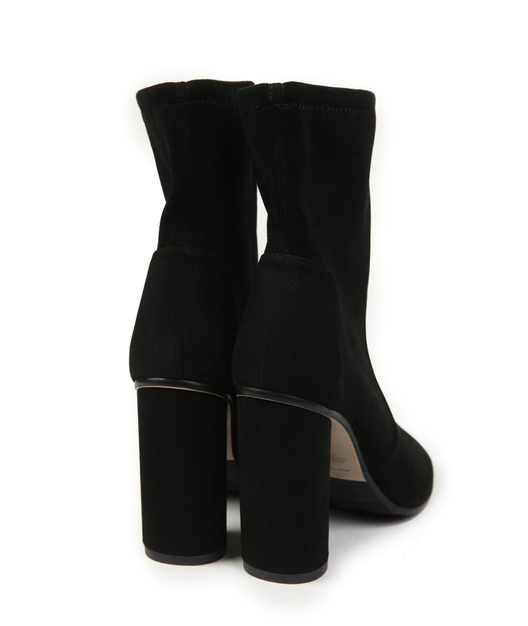 STUART WEITZMAN Черные замшевые ботильоны, фото 2