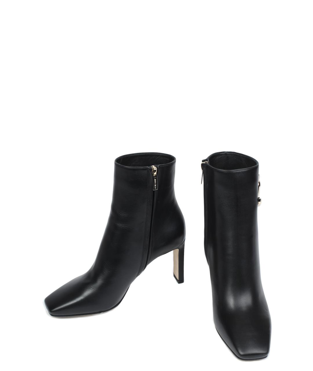 JIMMY CHOO Кожаные ботильоны, фото 4