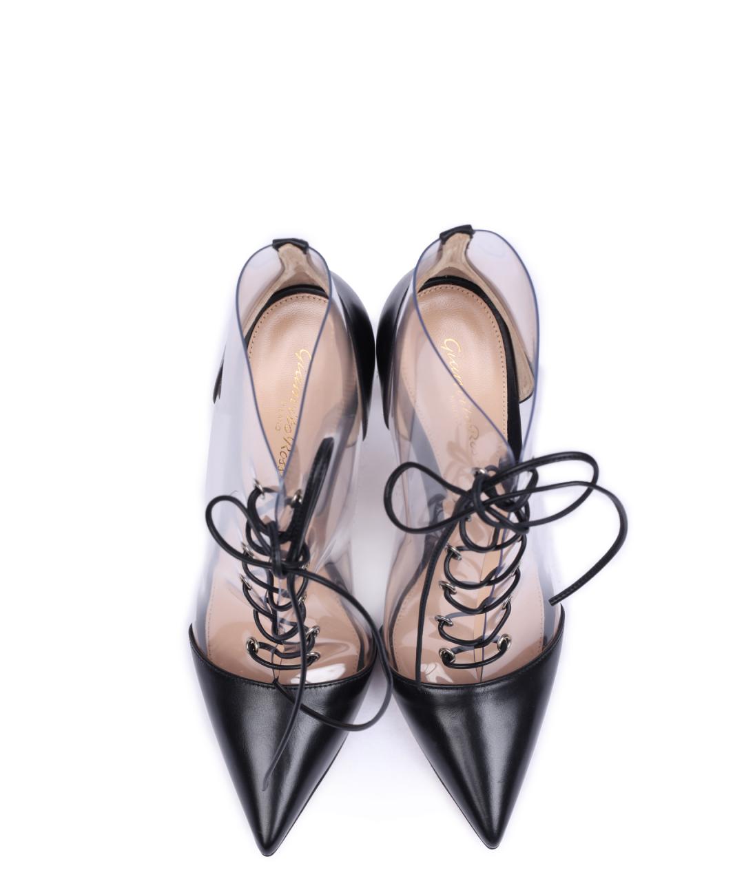 GIANVITO ROSSI Кожаные ботильоны, фото 4