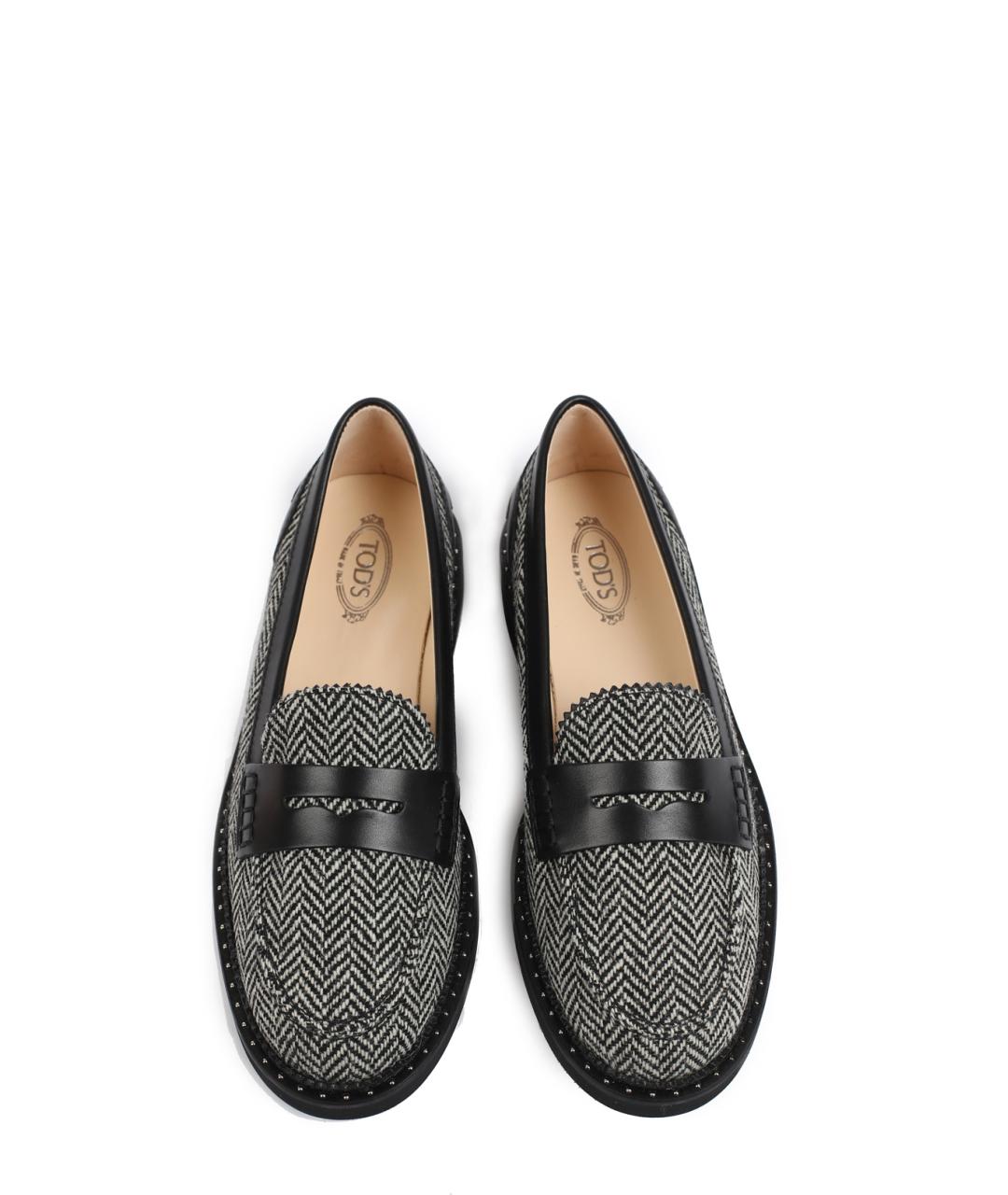TOD'S Текстильные лоферы, фото 2
