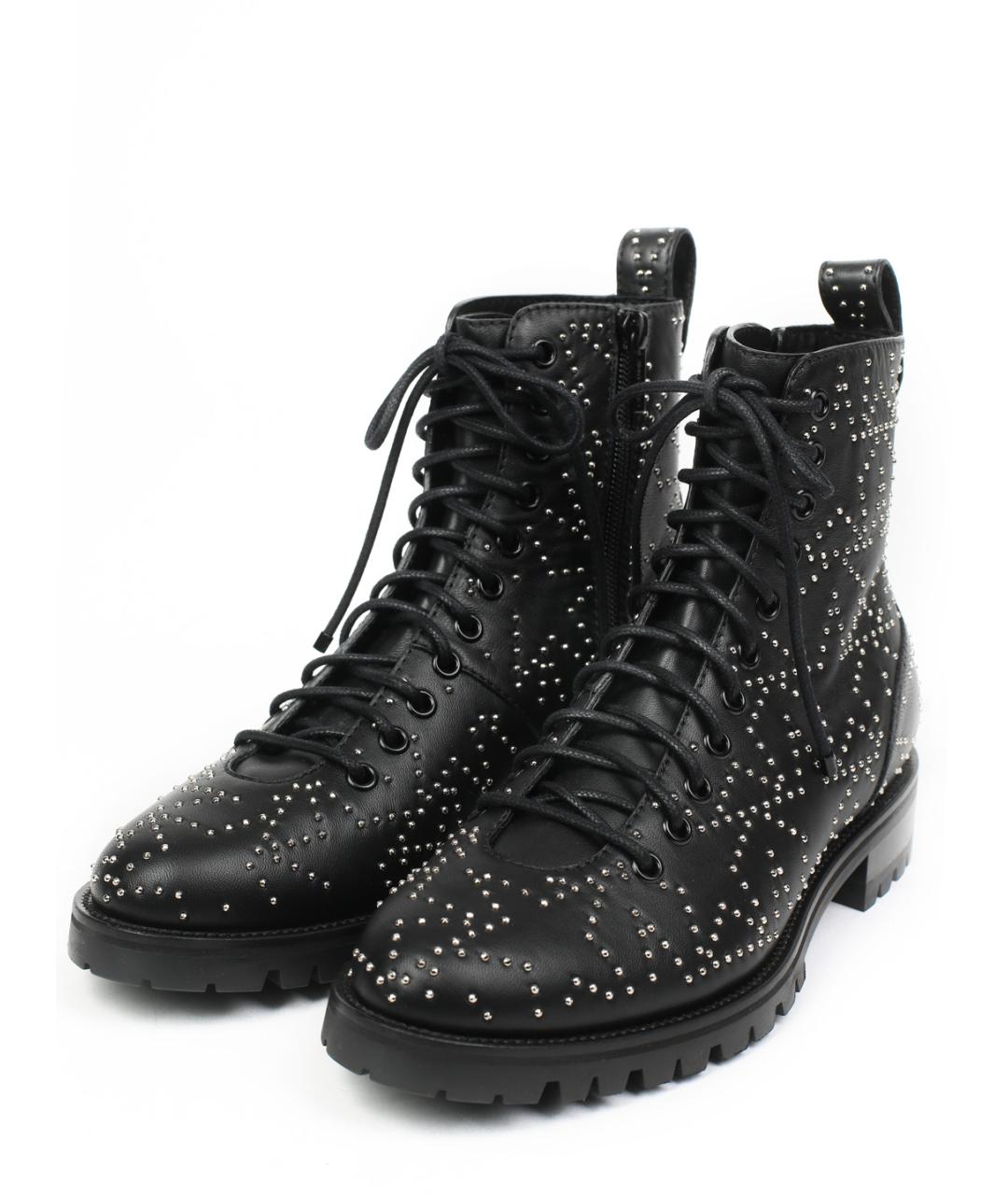 JIMMY CHOO Кожаные ботинки, фото 4
