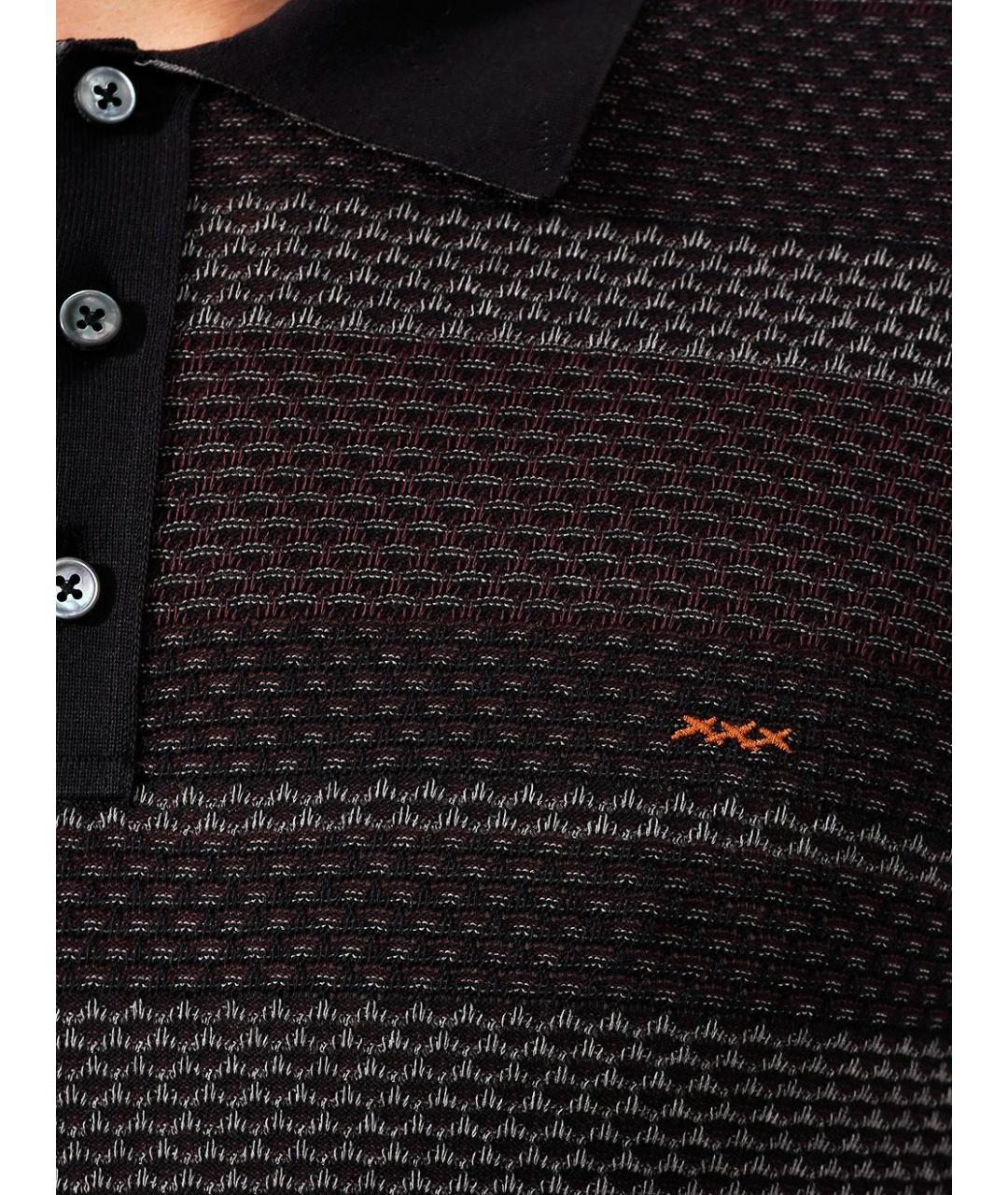 ZEGNA Фиолетовое поло с коротким рукавом, фото 3