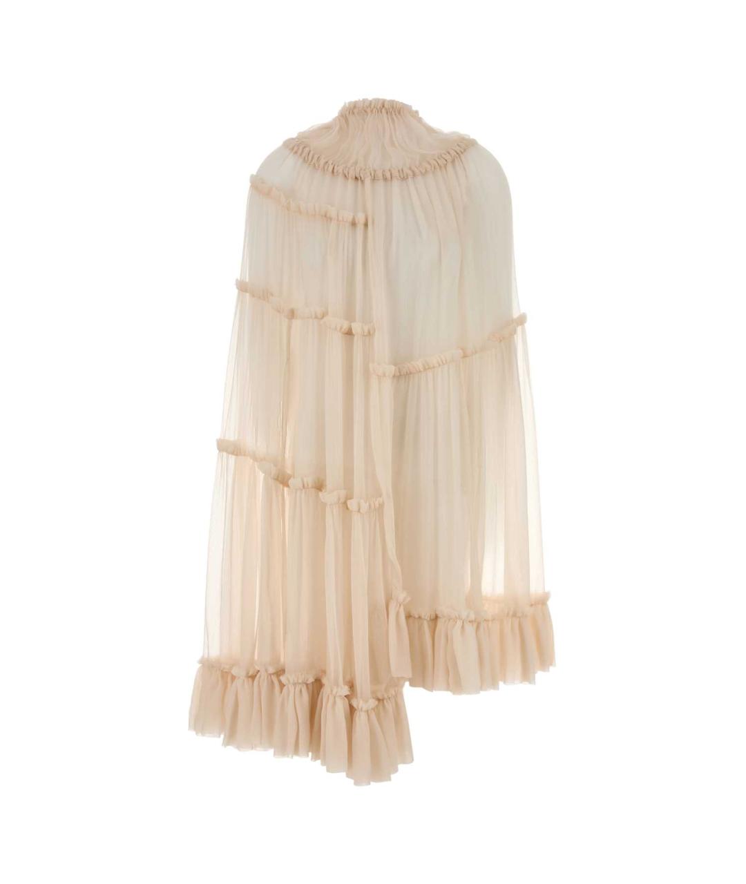 DRIES VAN NOTEN Розовое шелковое платье, фото 1