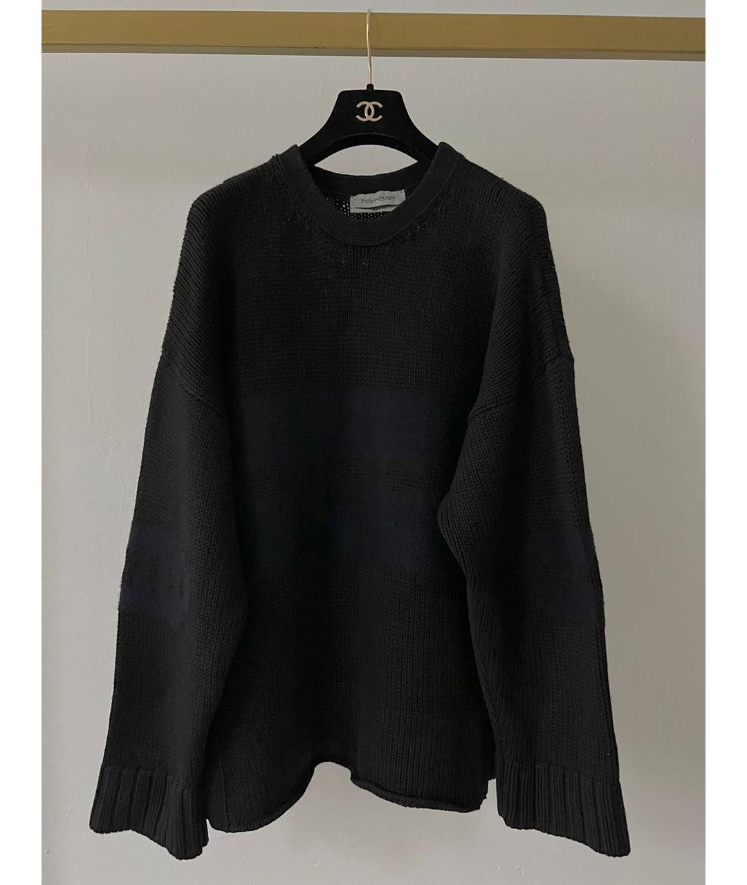 SAINT LAURENT Черный джемпер / свитер, фото 8