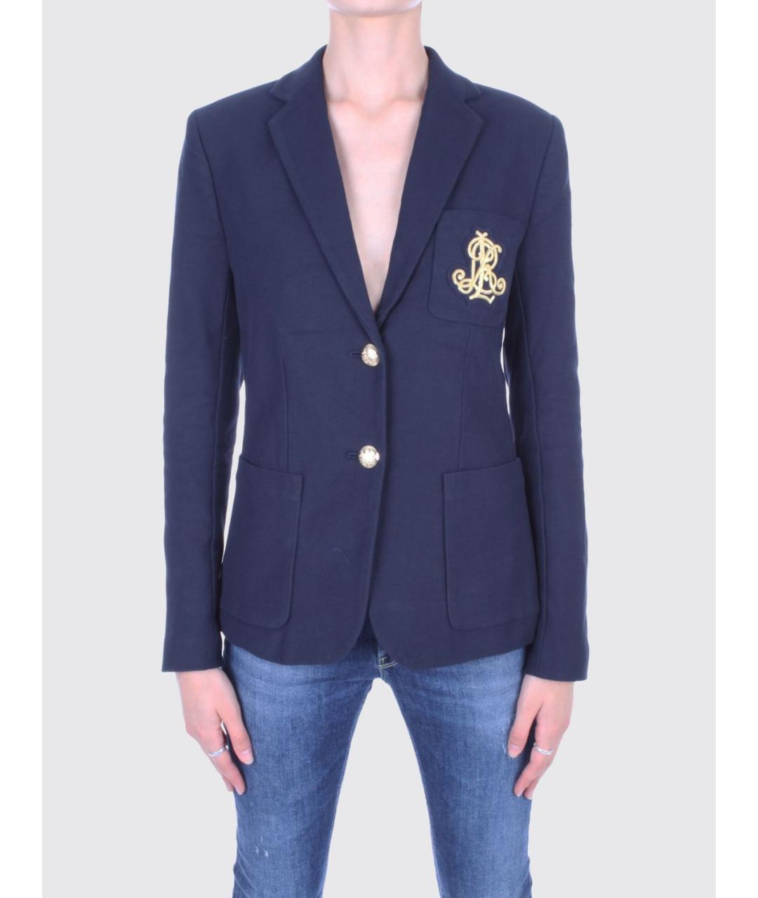 RALPH LAUREN Синий жакет/пиджак, фото 4