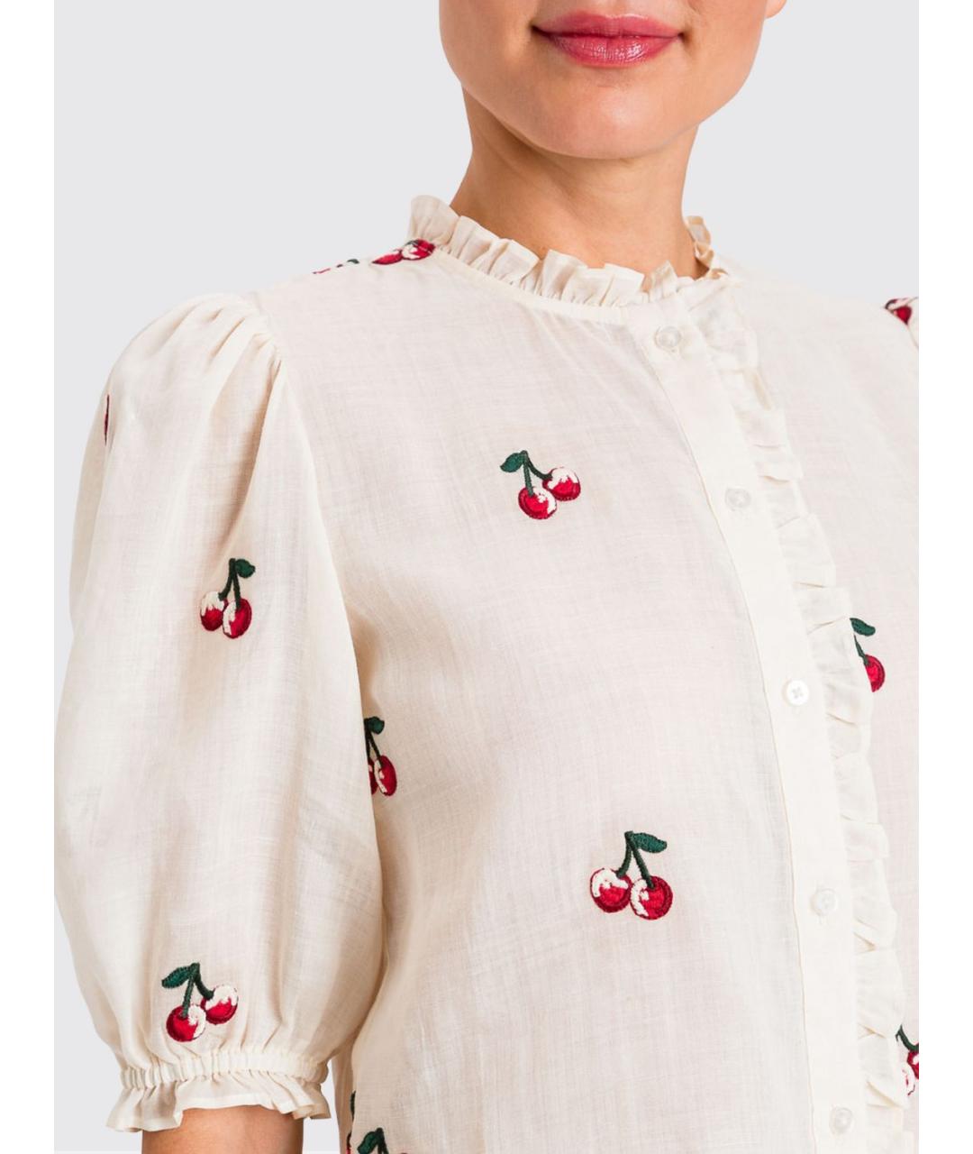 TWIN-SET Бежевая рубашка, фото 3