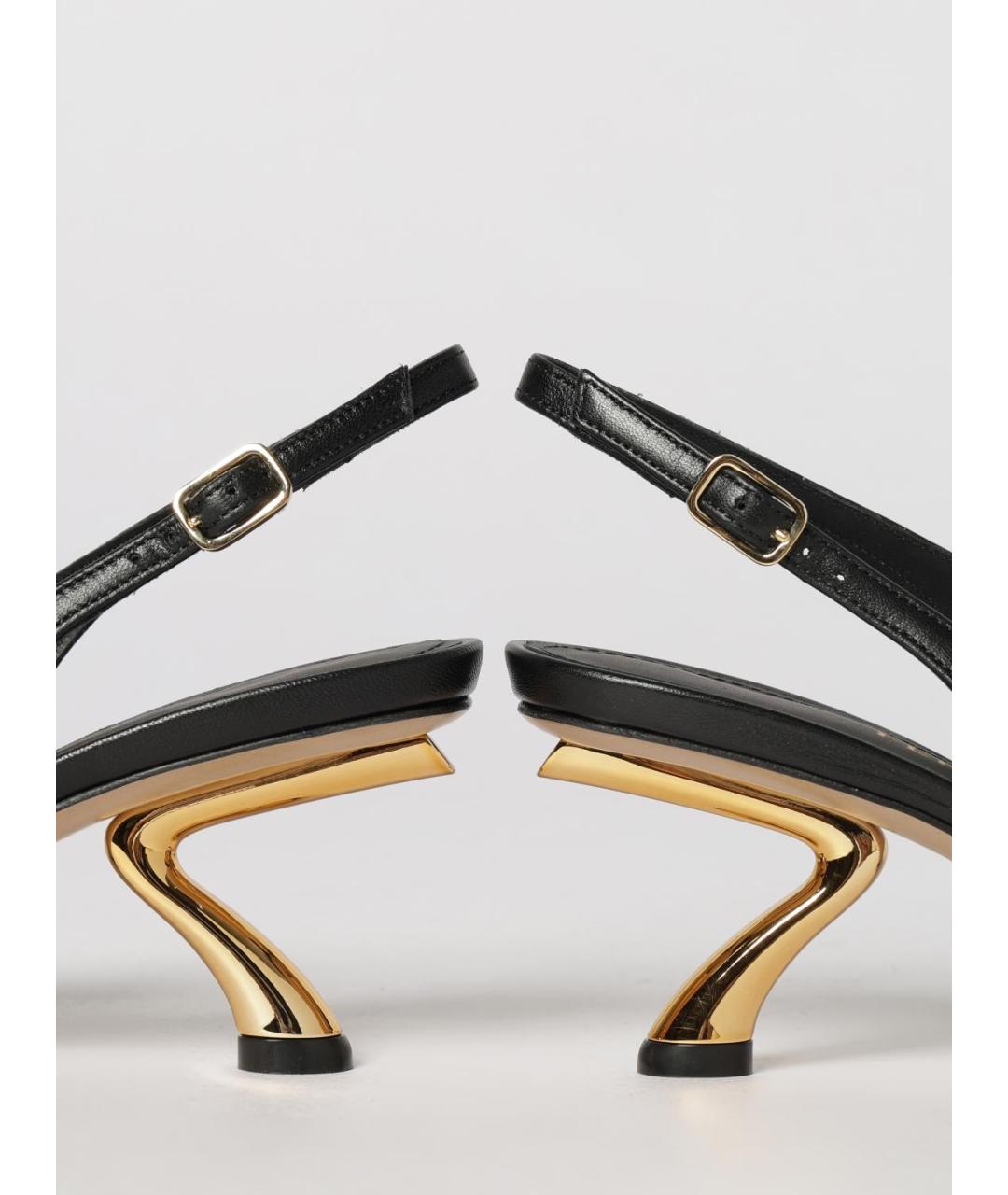 FERRAGAMO Черные туфли, фото 4