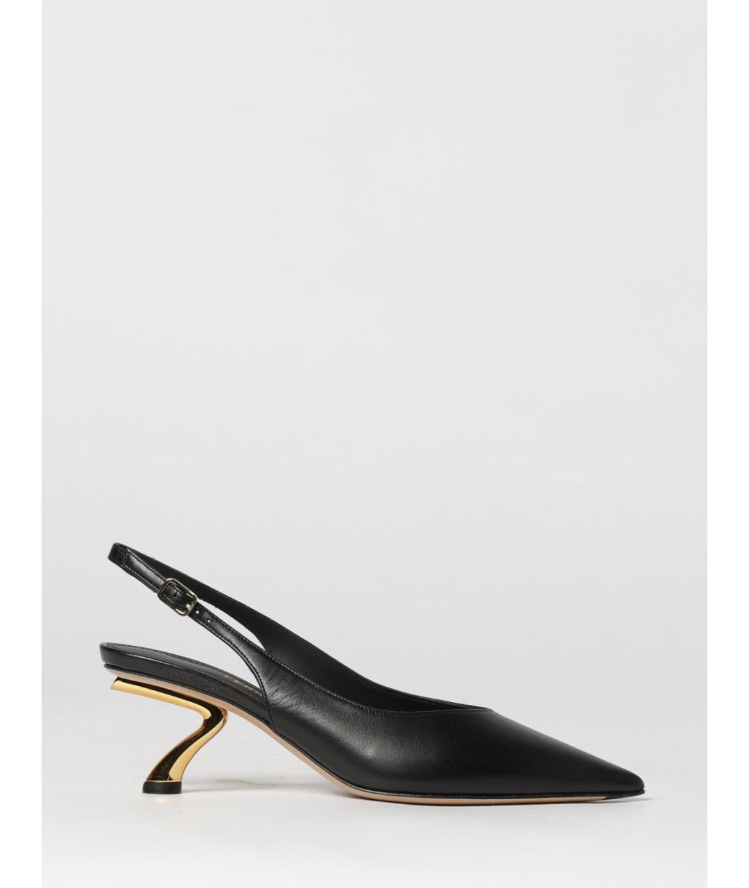 FERRAGAMO Черные туфли, фото 5