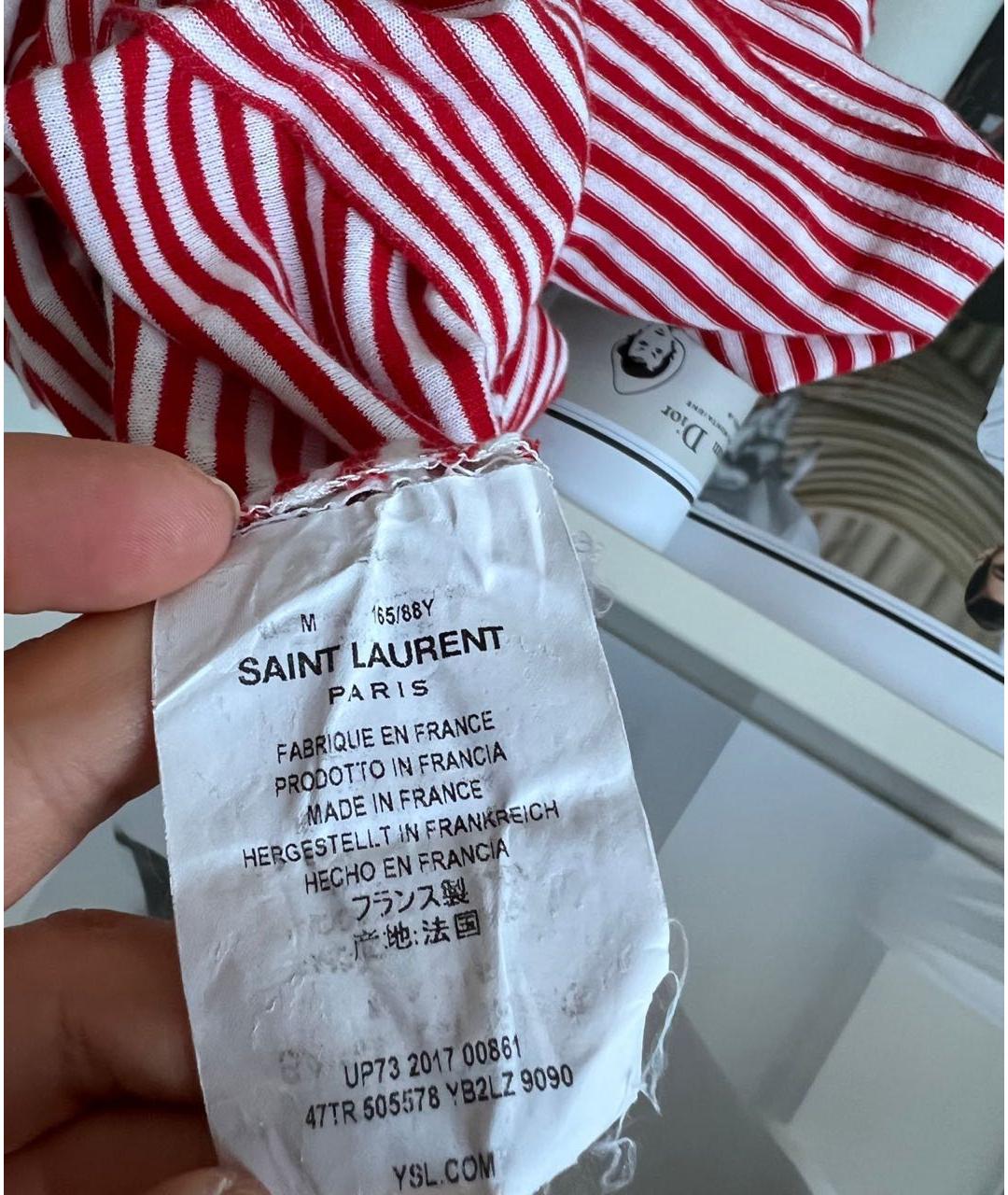 SAINT LAURENT Футболка, фото 8