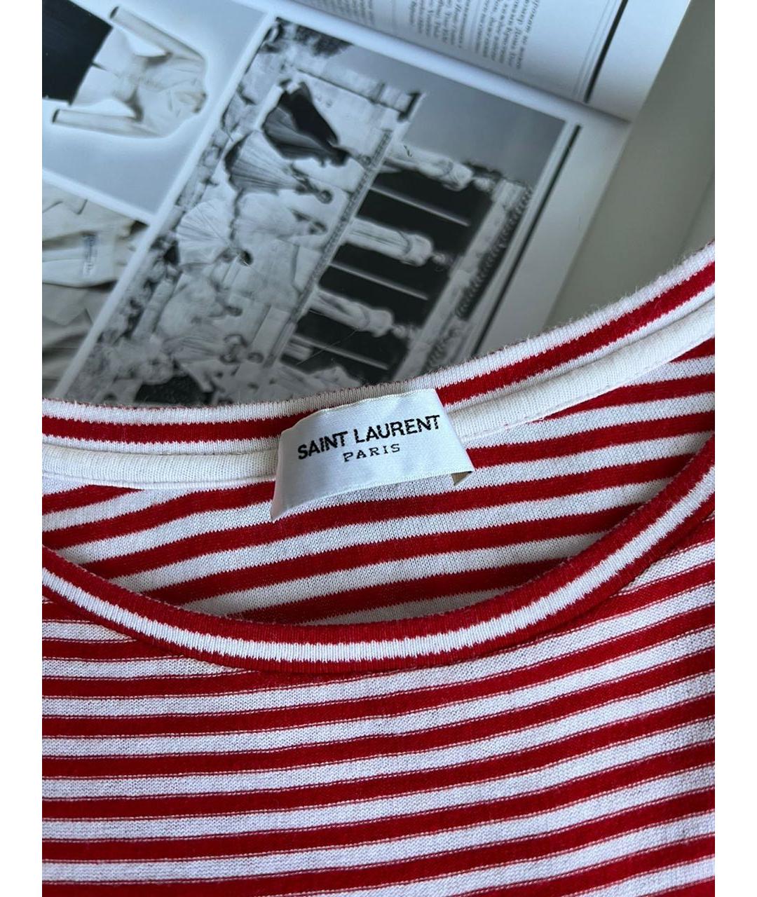 SAINT LAURENT Футболка, фото 5