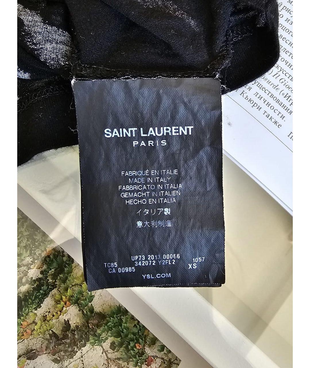 SAINT LAURENT Футболка, фото 4