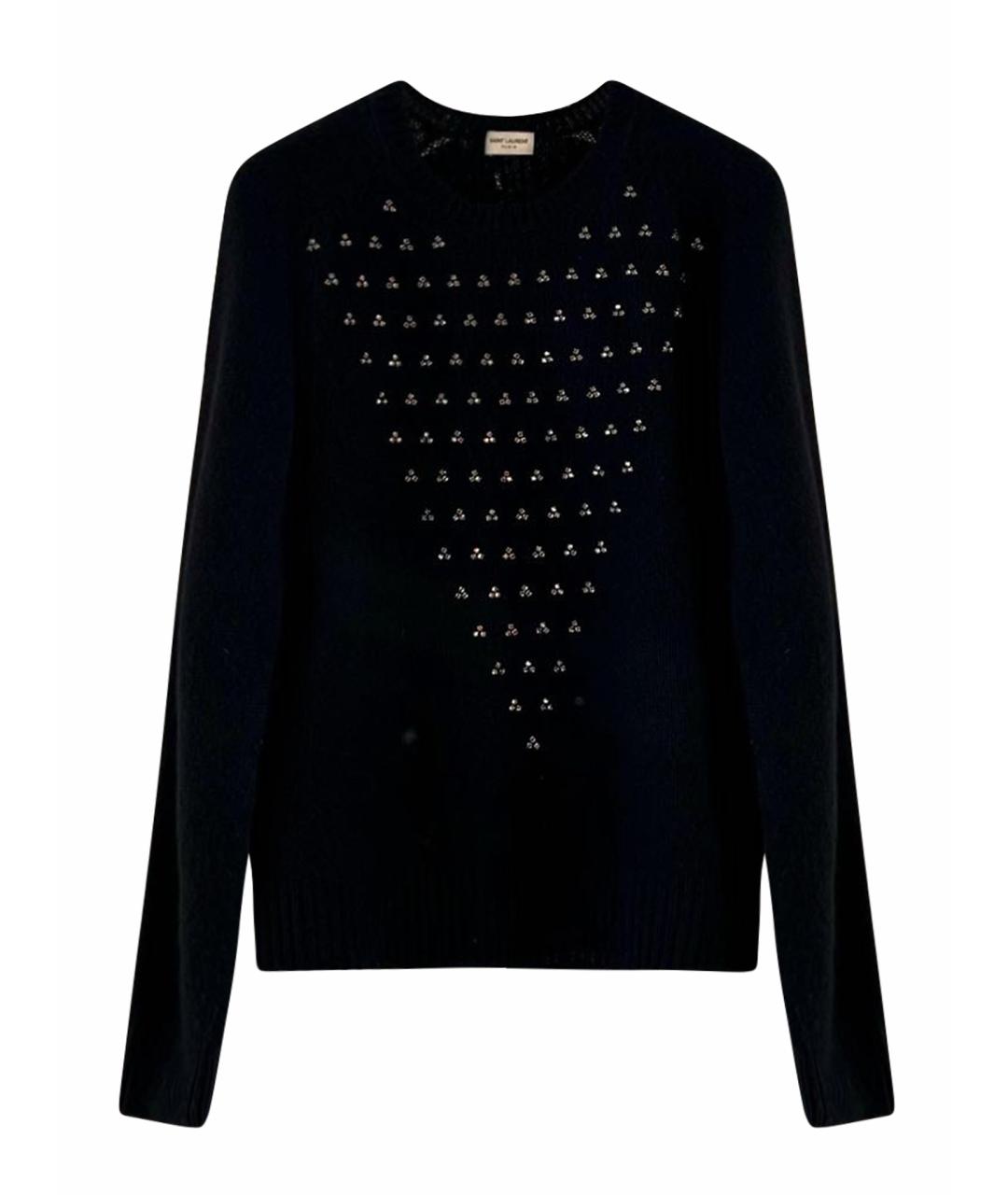 SAINT LAURENT Черный джемпер / свитер, фото 1