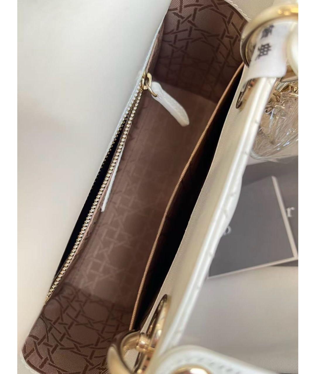 CHRISTIAN DIOR Бежевая замшевая сумка через плечо, фото 5