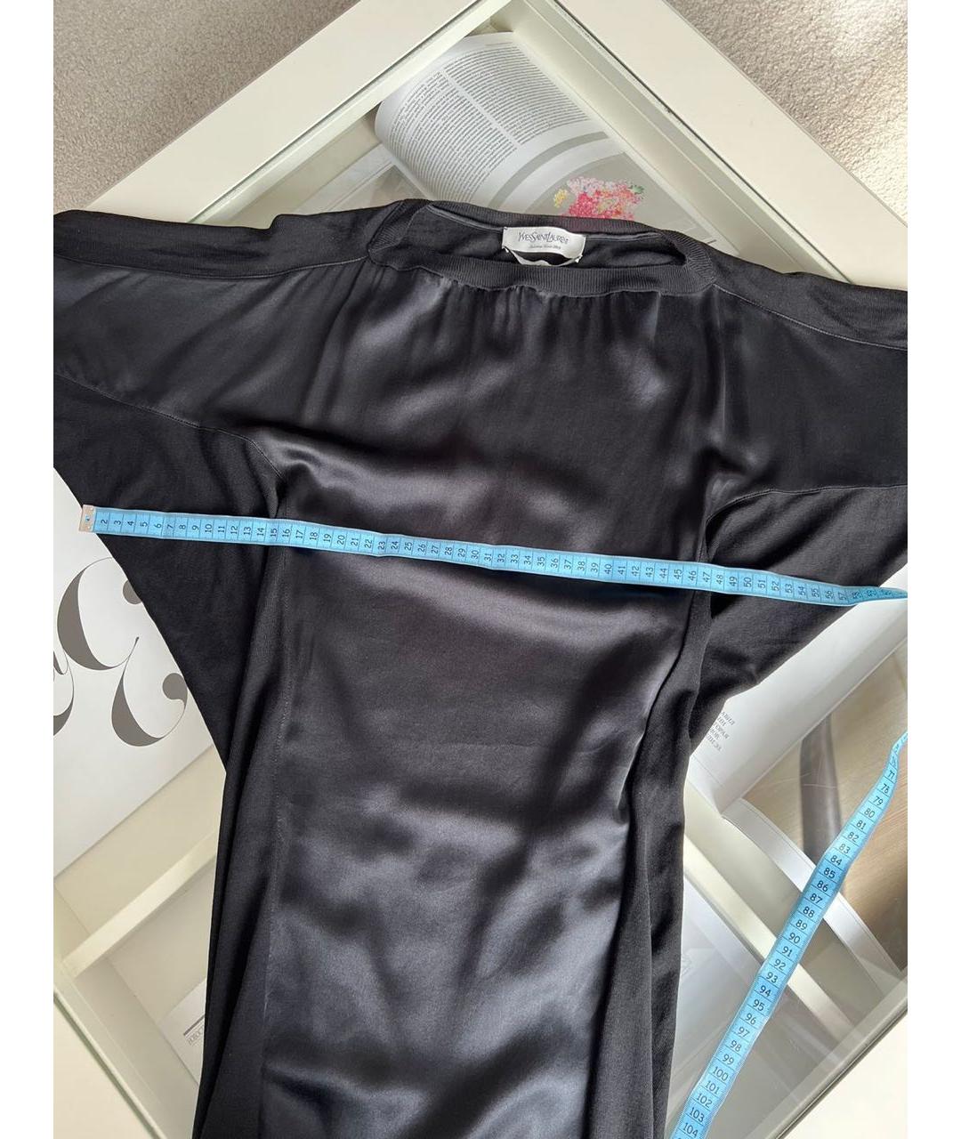 SAINT LAURENT Черное платье, фото 7