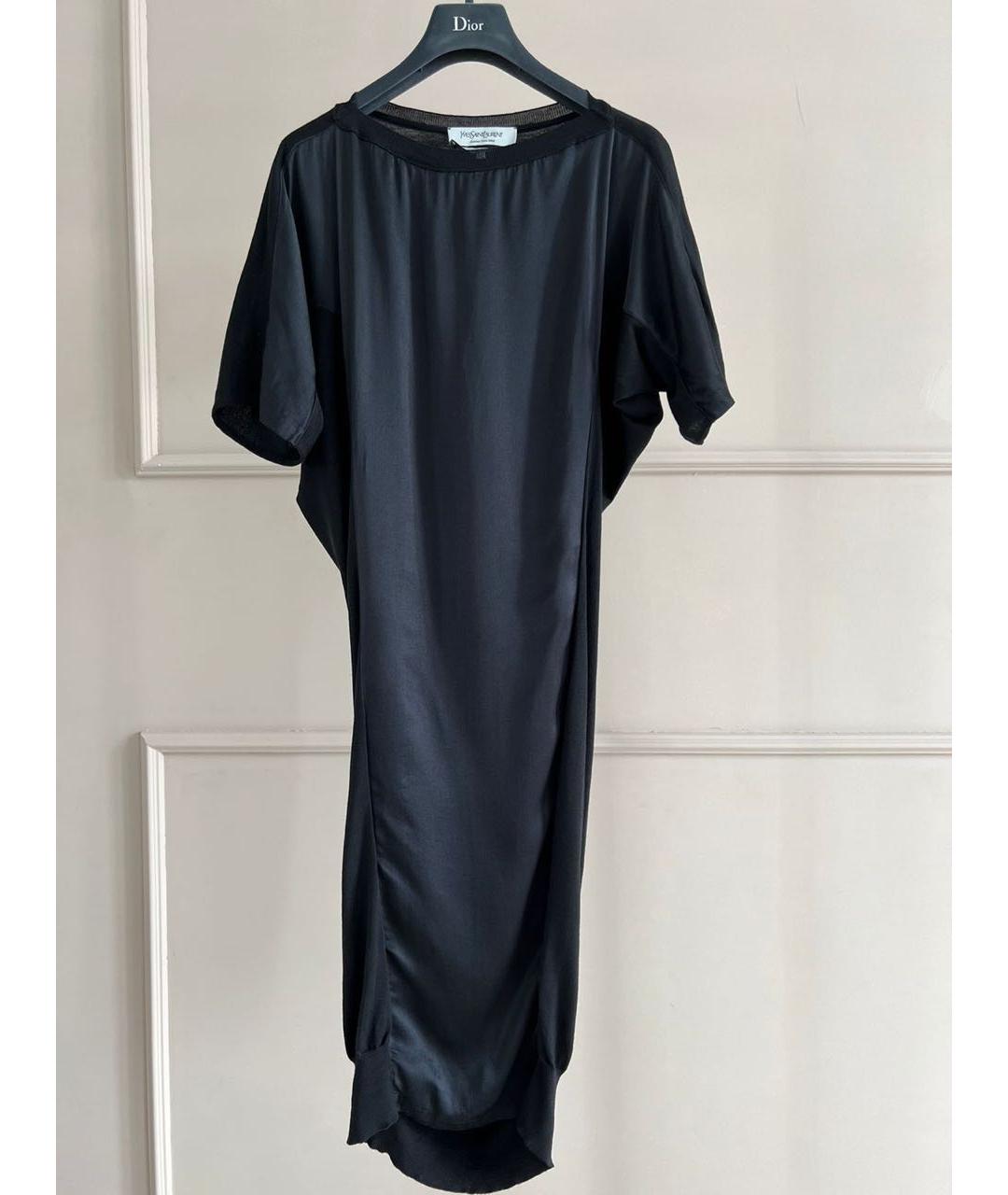 SAINT LAURENT Черное платье, фото 9