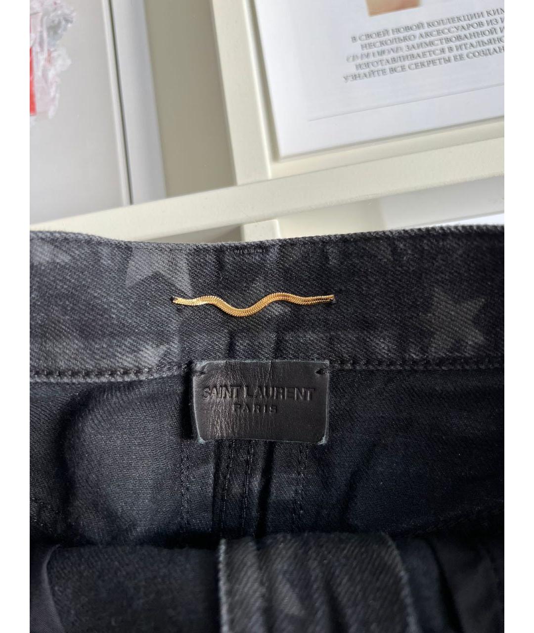 SAINT LAURENT Юбка мини, фото 3