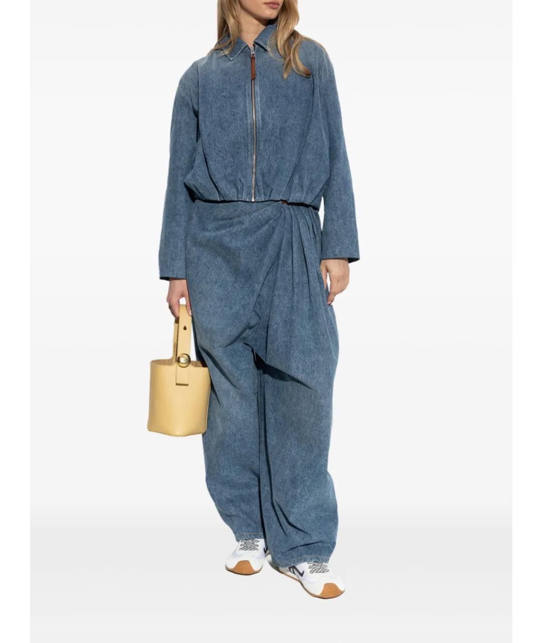 LOEWE Синяя хлопковая куртка, фото 2