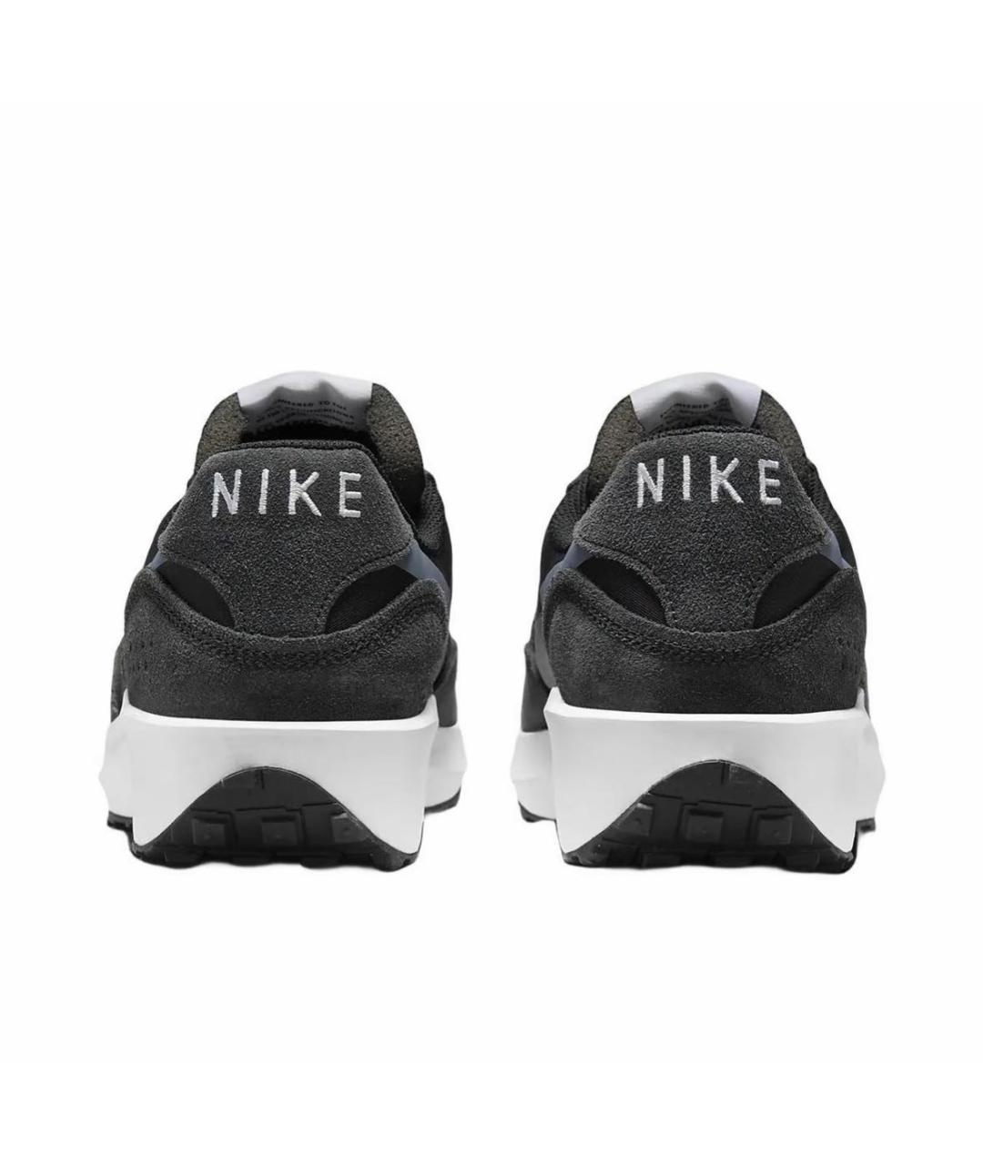 NIKE Антрацитовые замшевые низкие кроссовки / кеды, фото 4