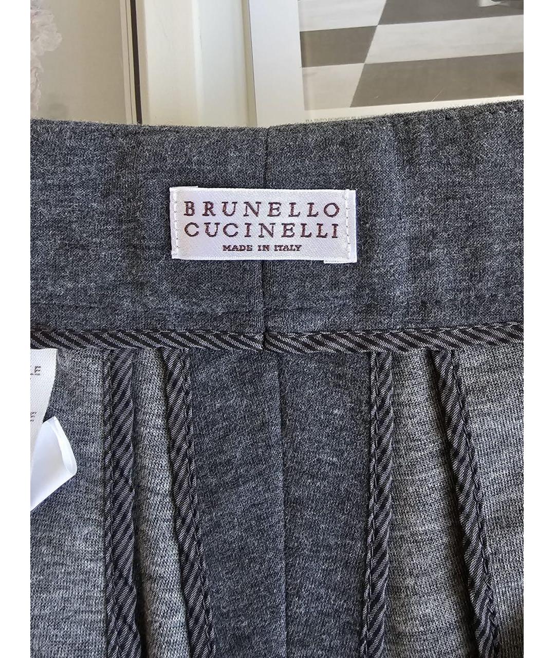 BRUNELLO CUCINELLI Брюки узкие, фото 3