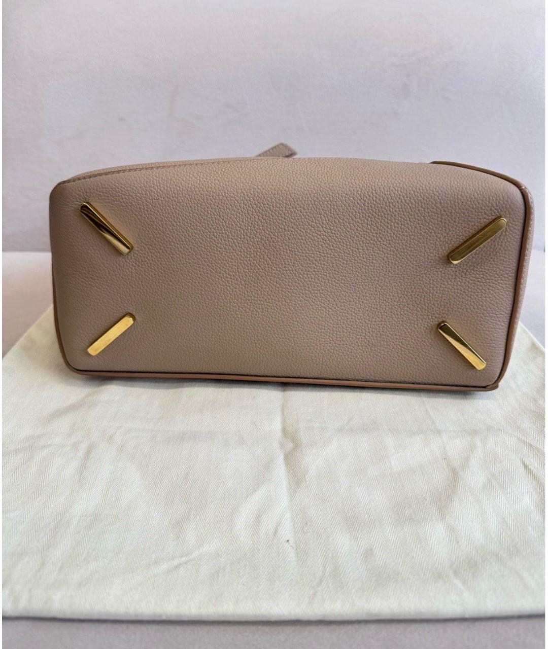 LOEWE Салатовая замшевая сумка через плечо, фото 4