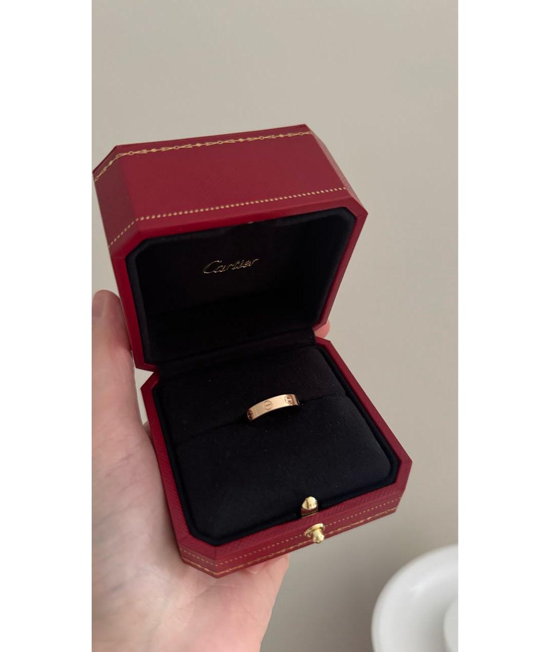 CARTIER Золотое кольцо из розового золота, фото 3