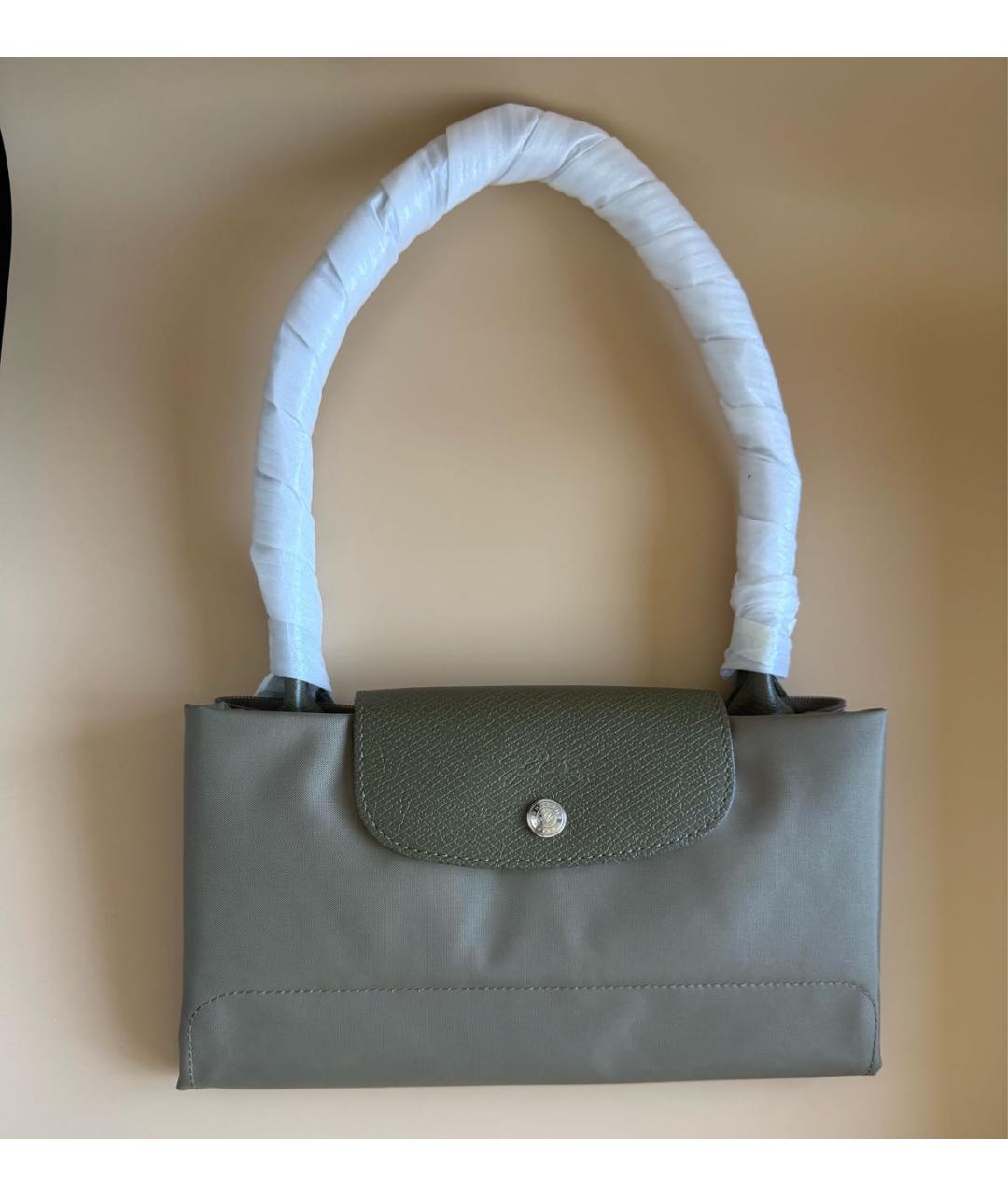 LONGCHAMP Хаки сумка тоут, фото 6