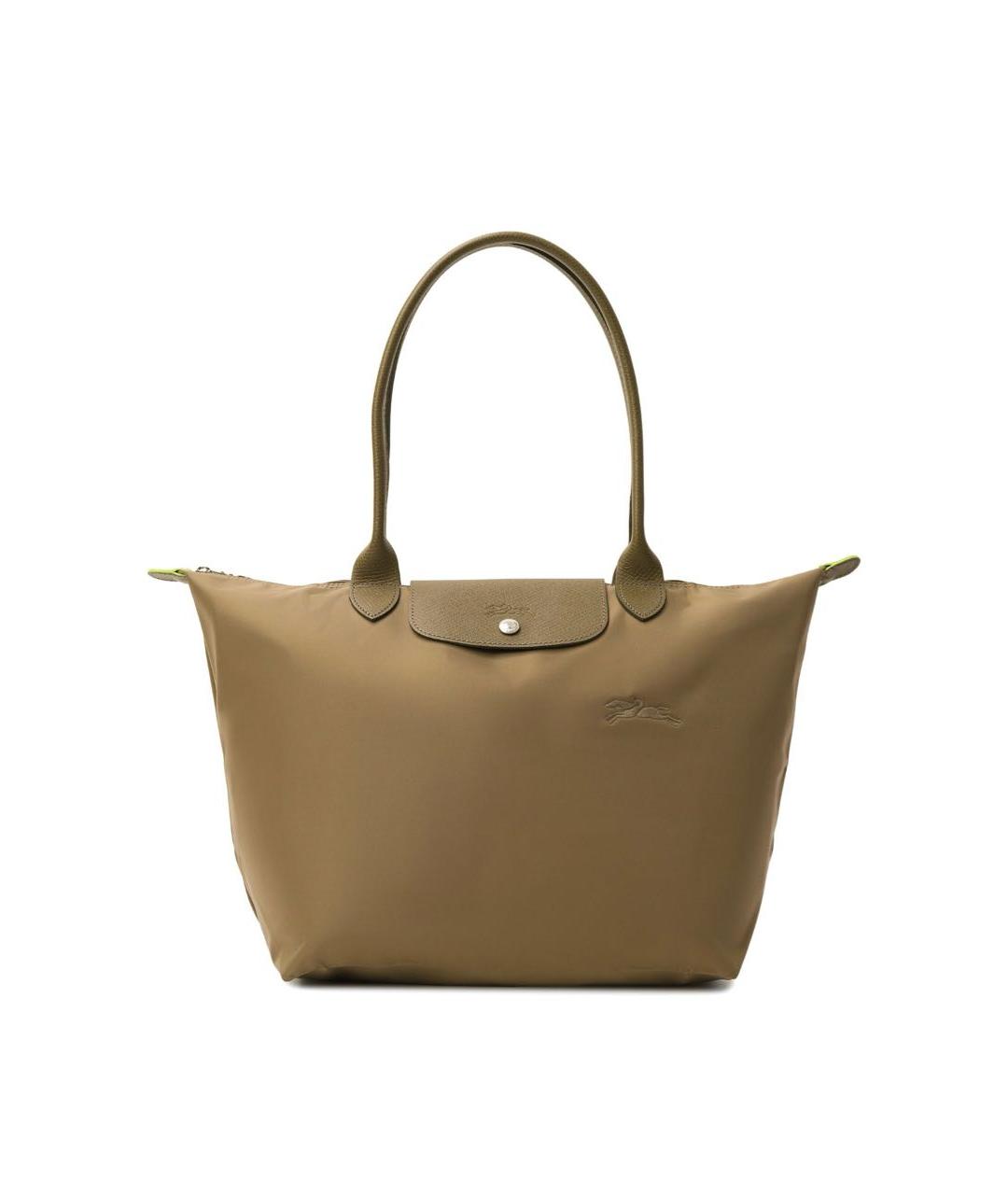LONGCHAMP Хаки сумка тоут, фото 9
