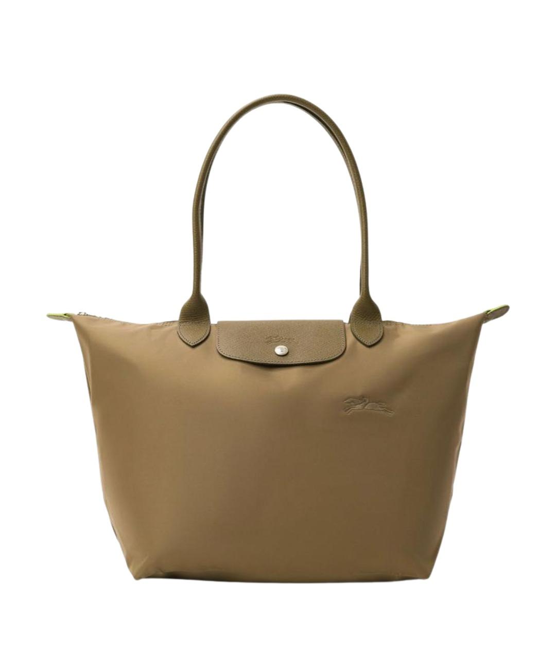 LONGCHAMP Хаки сумка тоут, фото 1
