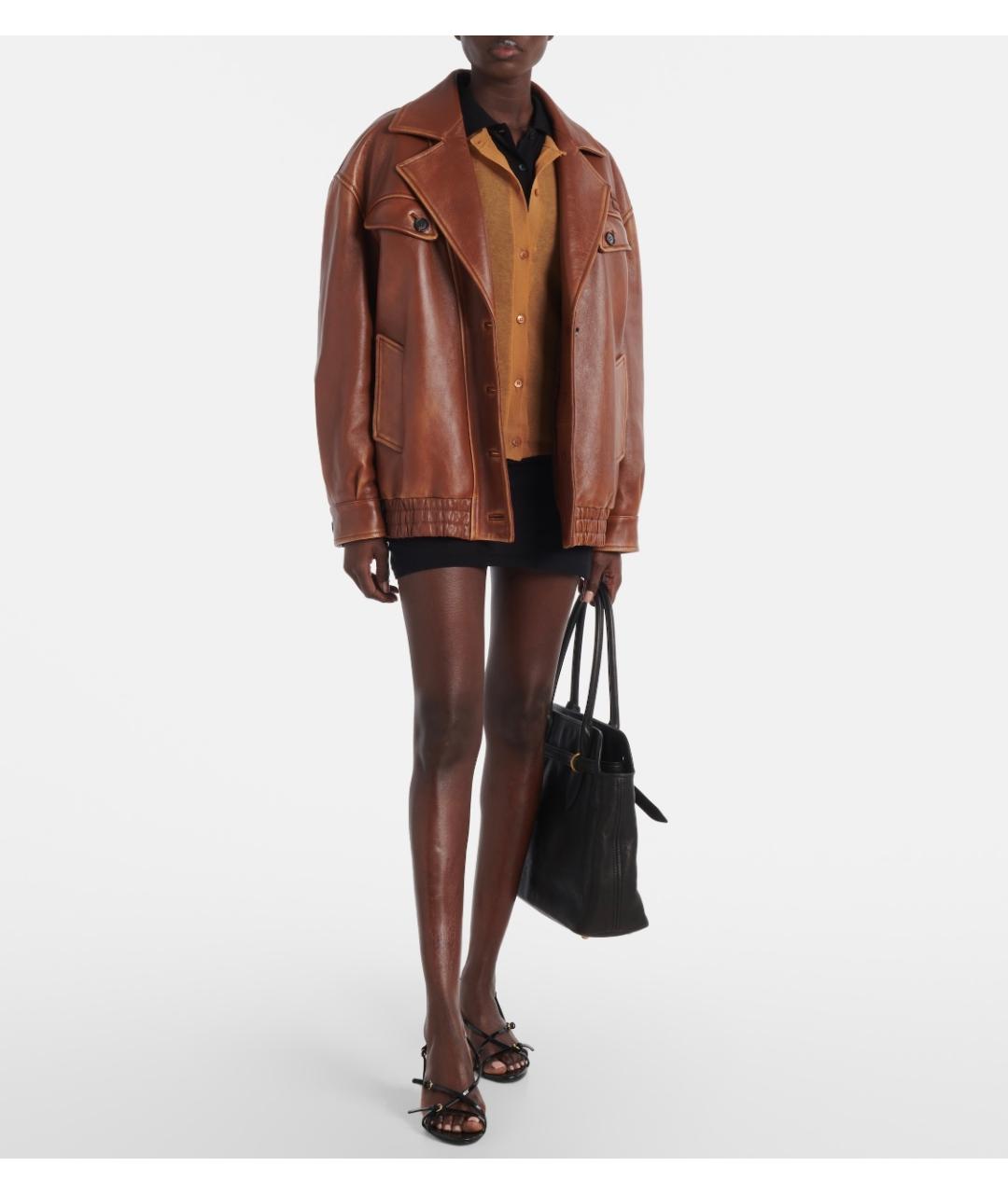 MIU MIU Черные босоножки из лакированной кожи, фото 8