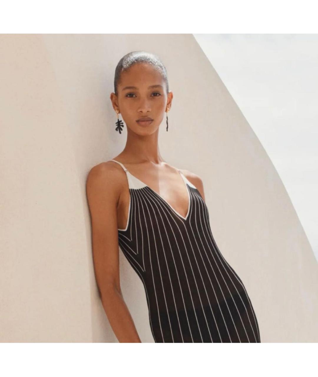 CHANEL Коралловые металлические серьги, фото 3