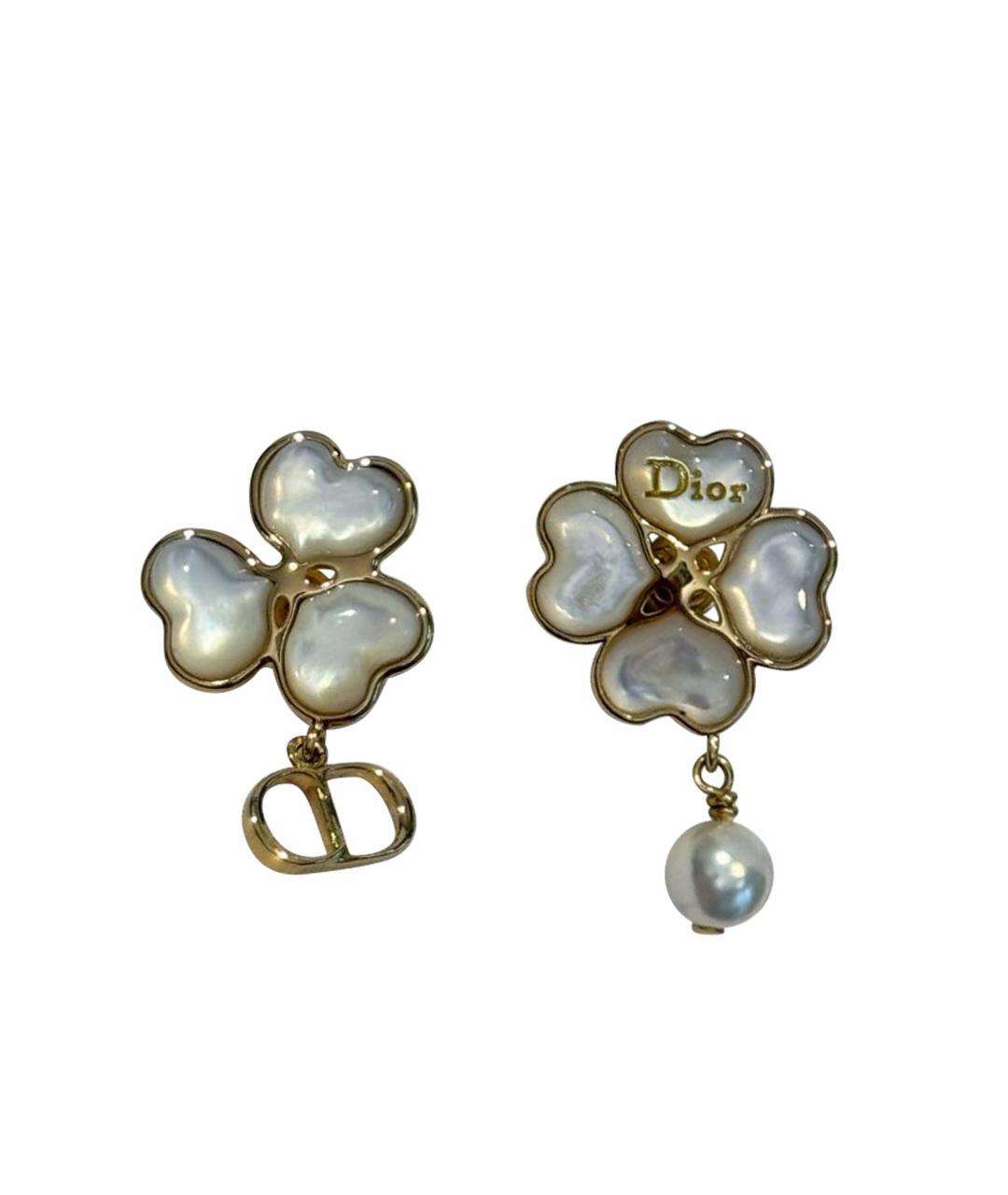 CHRISTIAN DIOR Золотые серьги, фото 1
